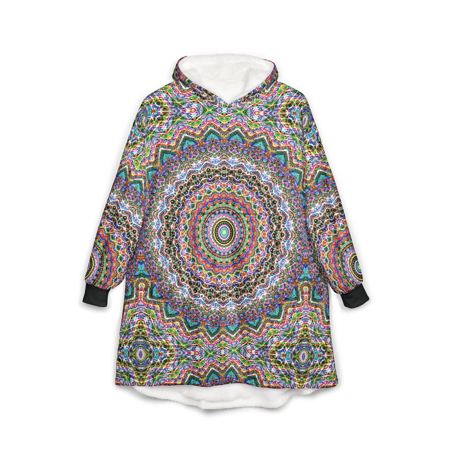 Unisex Hooded Blanket - DMT Seer No. 7