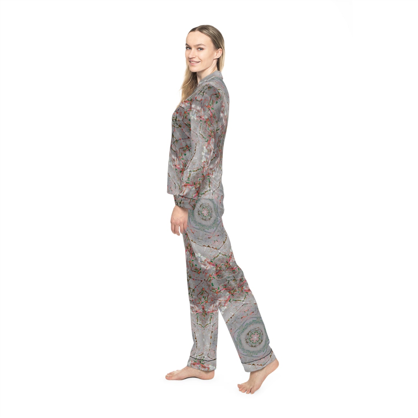 Women's Satin Pajamas - DK Series No.1