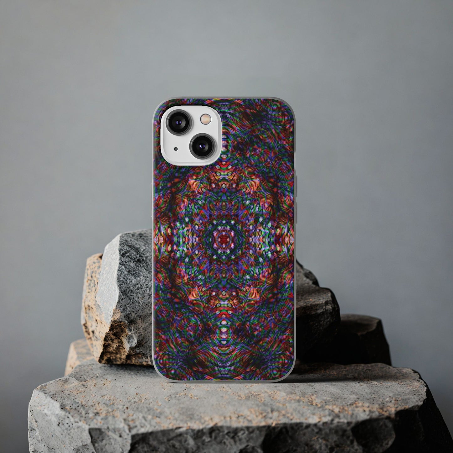 iPhone 14 Flexi Case - DMT Scribe Tiles No.1