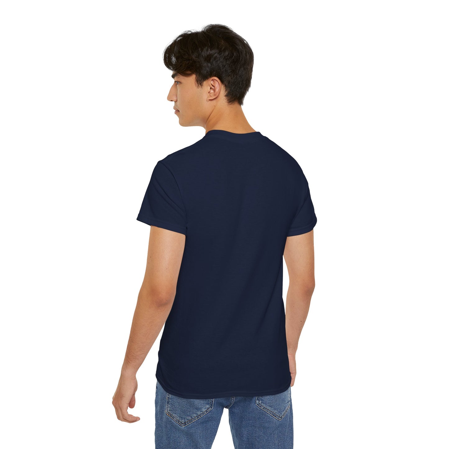 Unisex Ultra Cotton Tee - Fractal Moon No.2