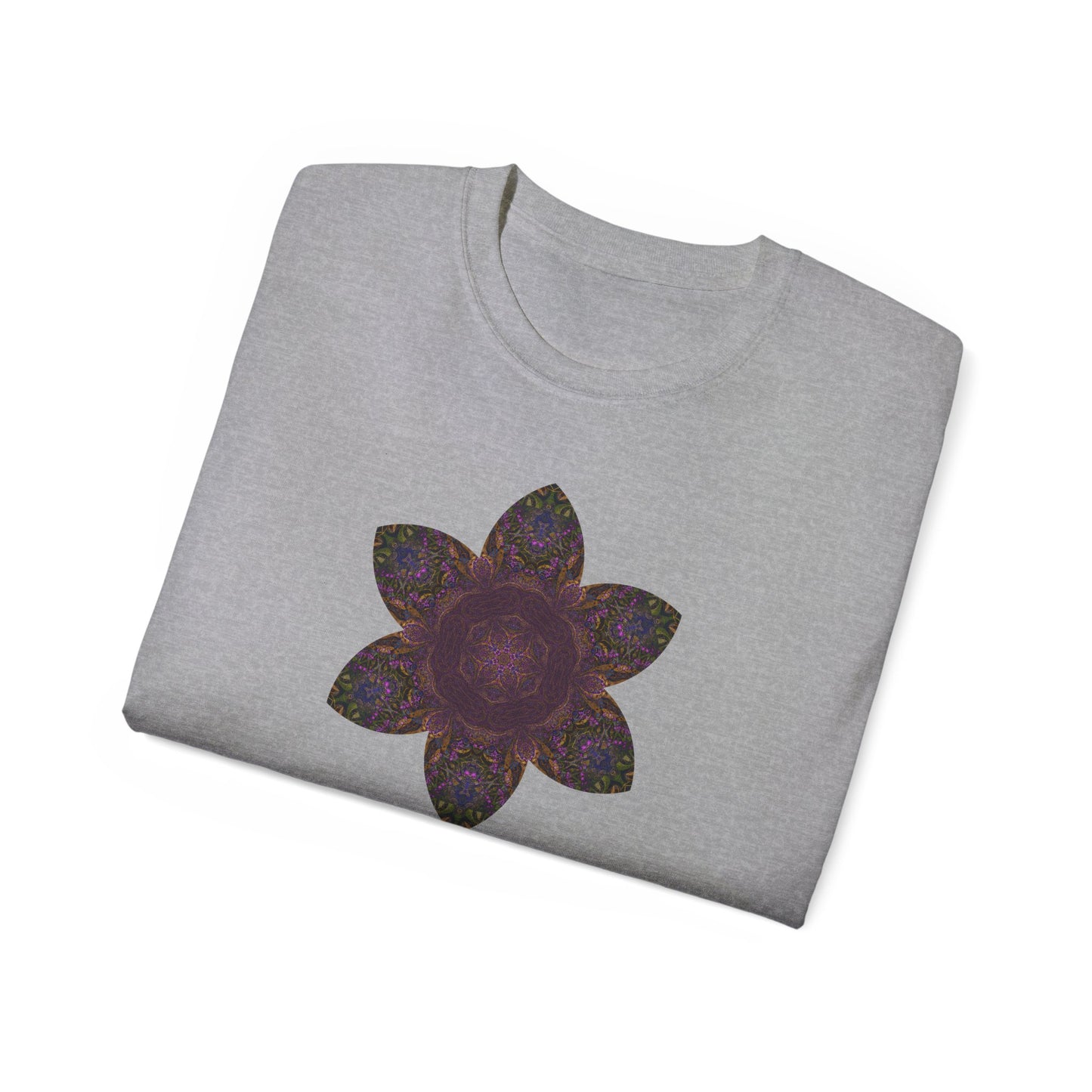 Unisex Ultra Cotton Tee - Love Light Mandalas No.3