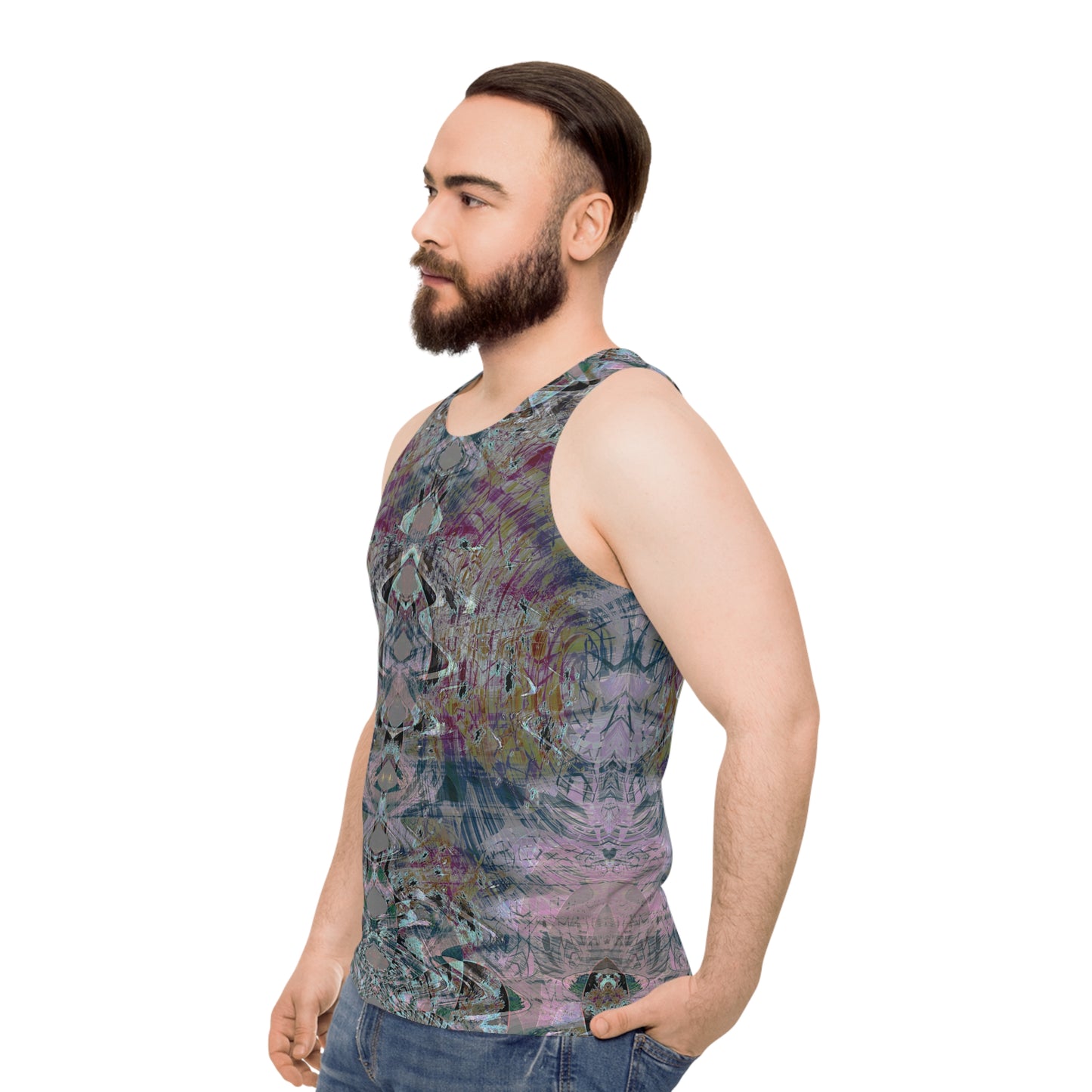Unisex Tank Top - Love Light Fractals No.5
