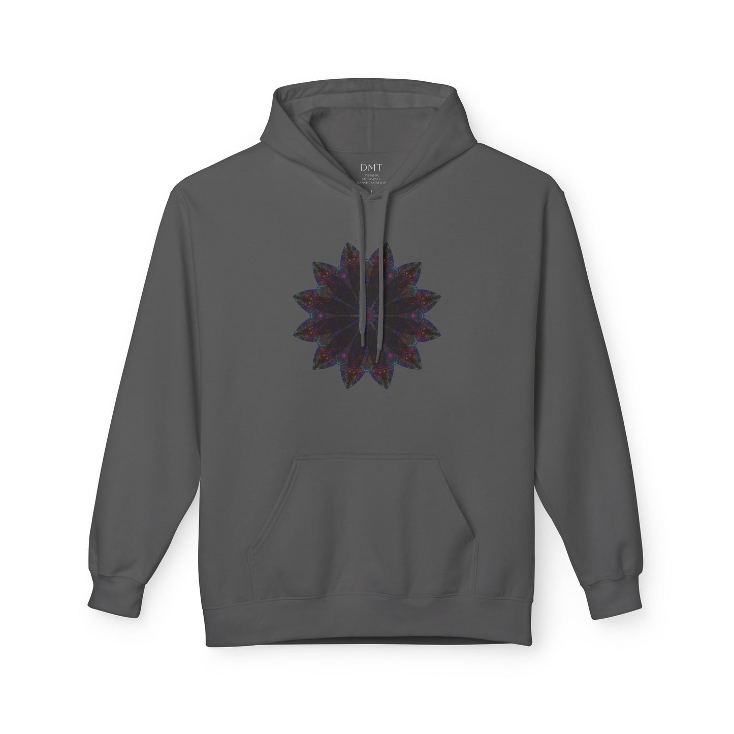 Unisex Midweight Softstyle Fleece Hoodie - Love Light Mandalas No.25