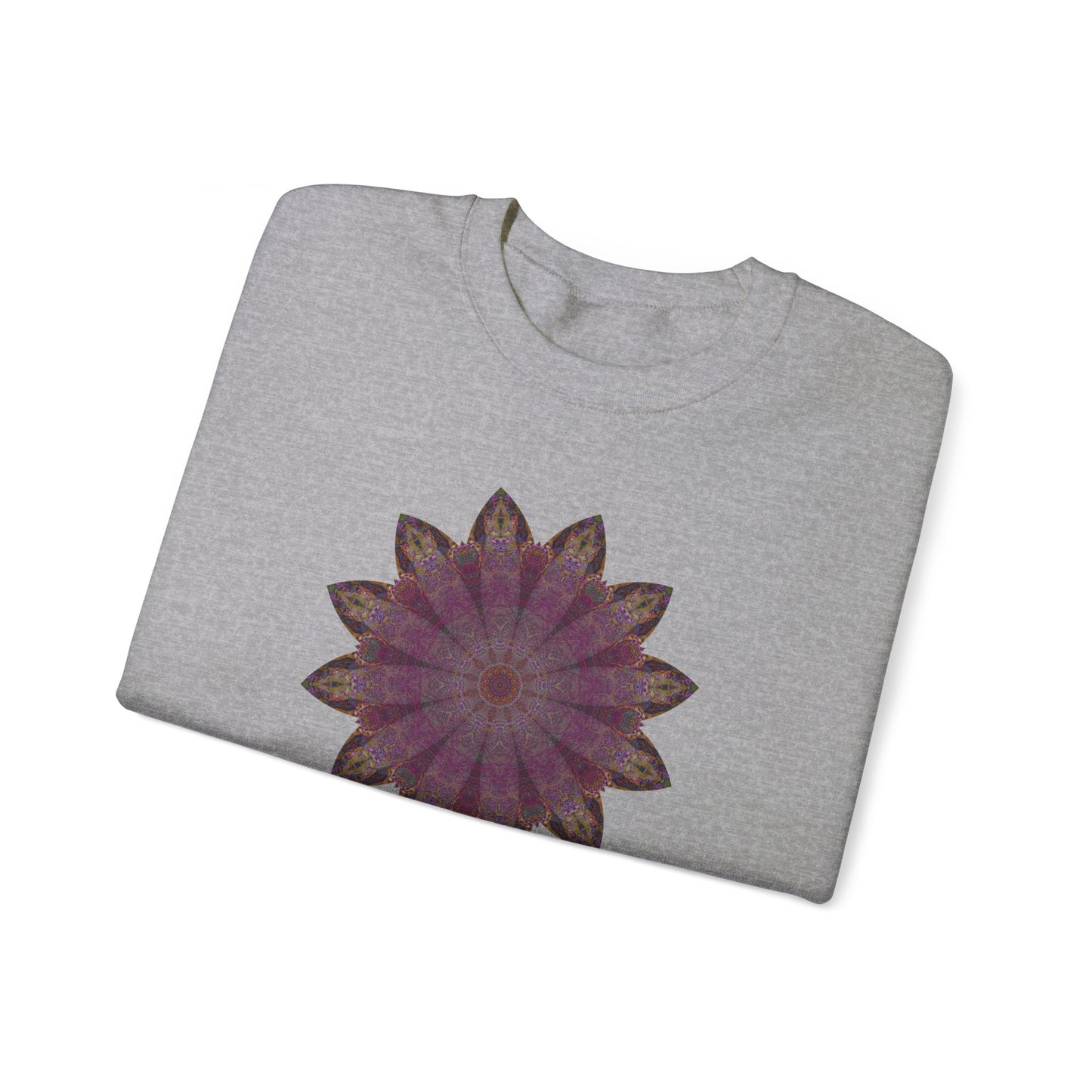 Unisex Heavy Blend™ Crewneck Sweatshirt - Love Light Mandalas No.6