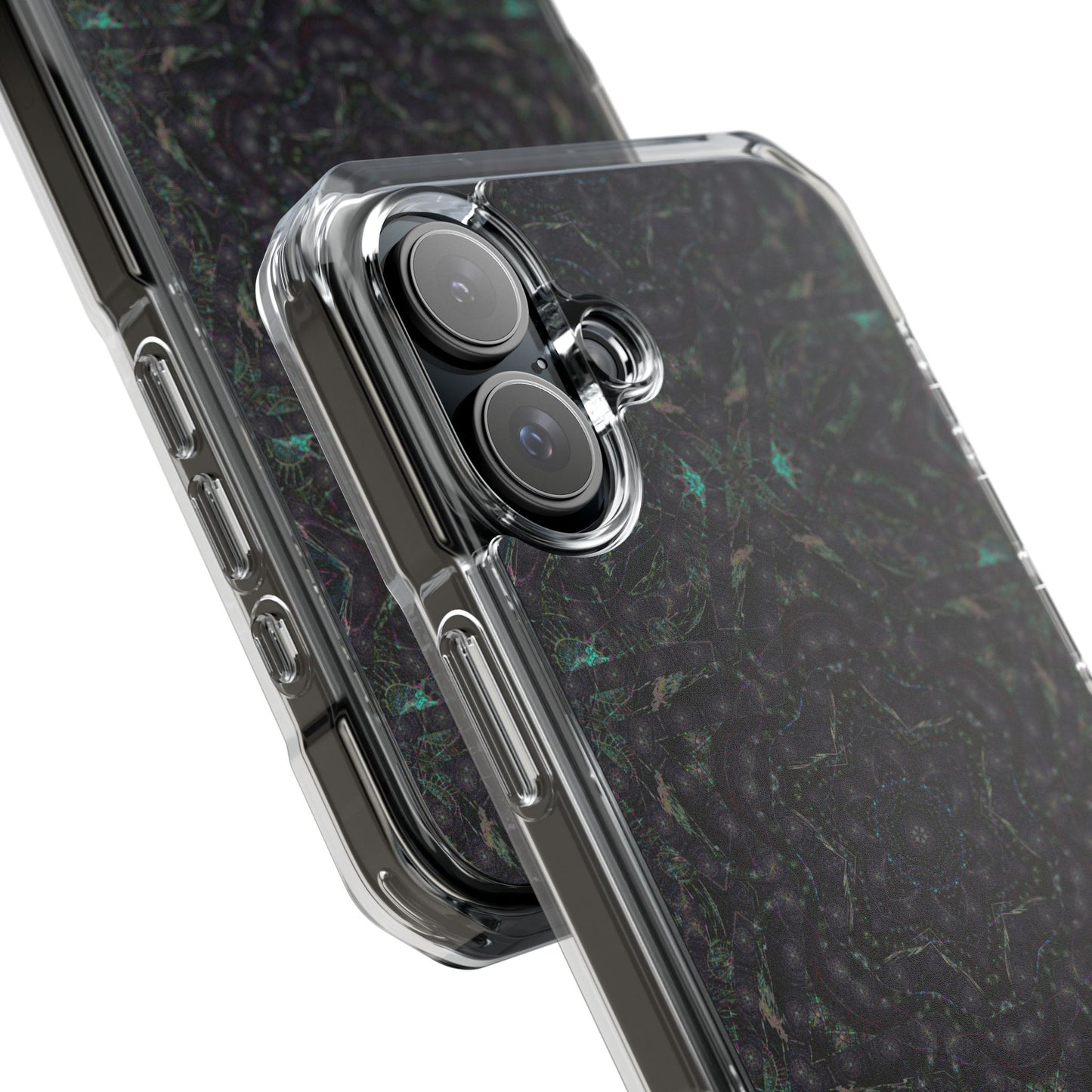 iPhone 16 Magnetic Clear Impact Case - P5 Kaleidoscopic No.31