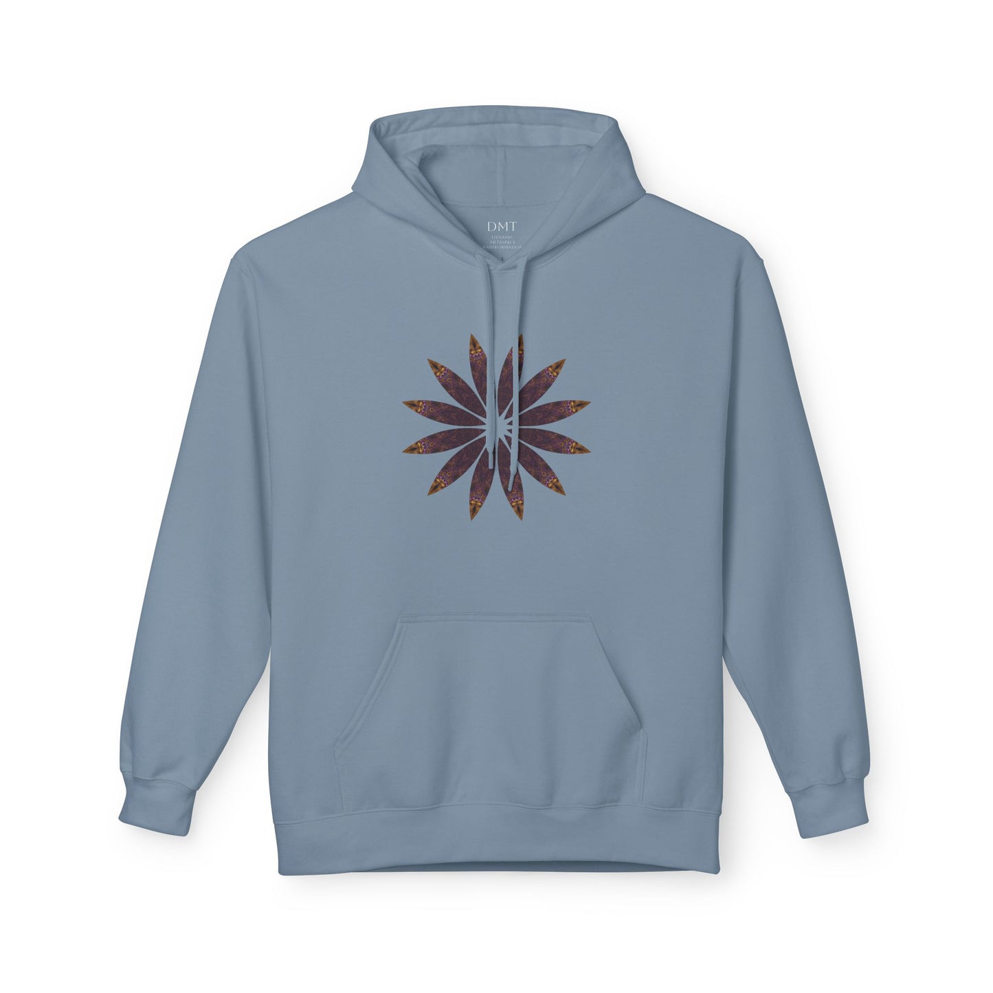 Unisex Midweight Softstyle Fleece Hoodie - Love Light Mandalas No.2