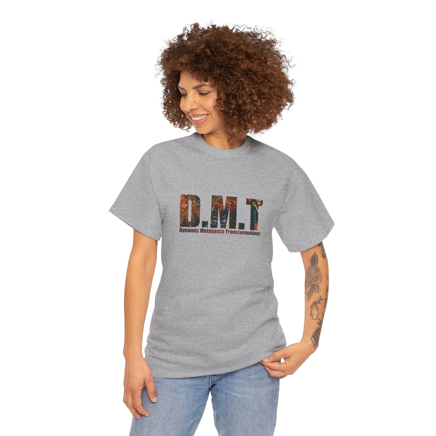 Unisex Heavy Cotton Tee - DMT Dynamic No.2