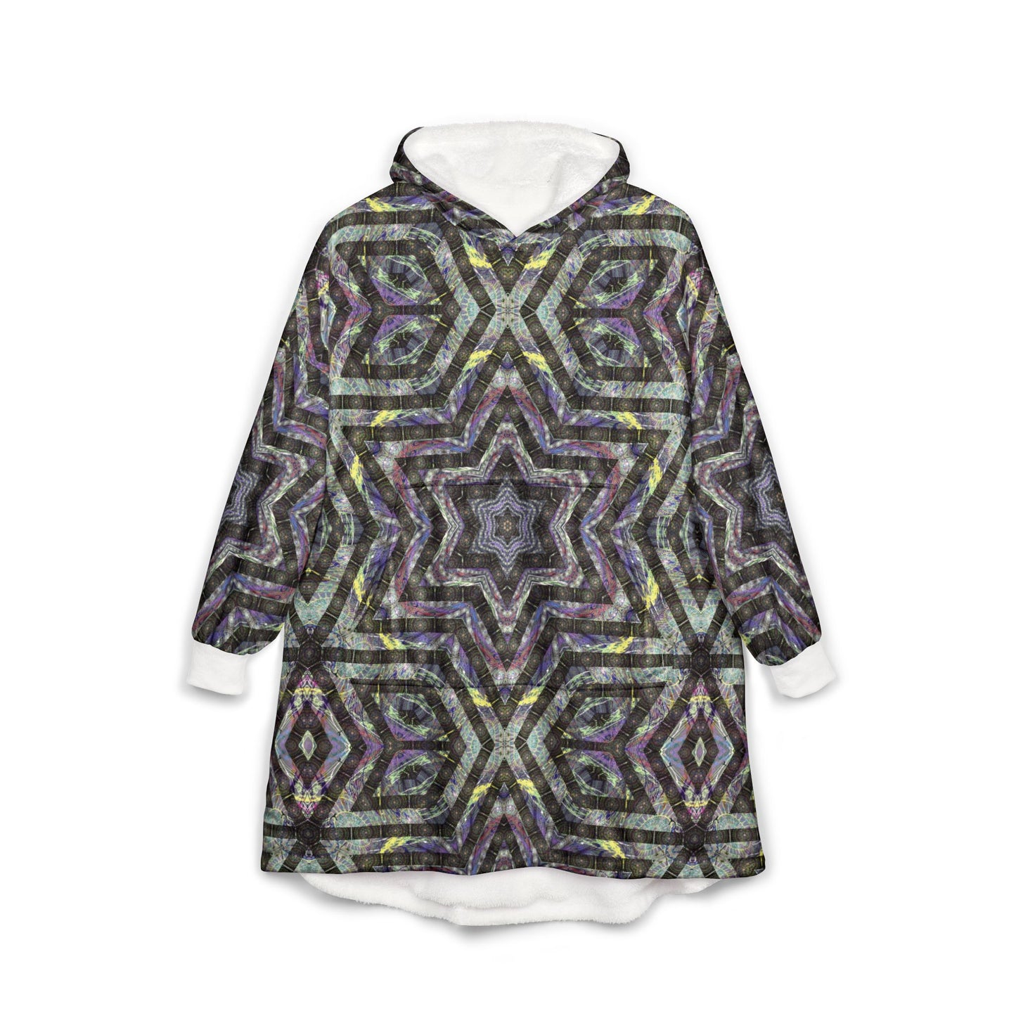 Unisex Hooded Blanket - Kaleidoscope P5 No.1