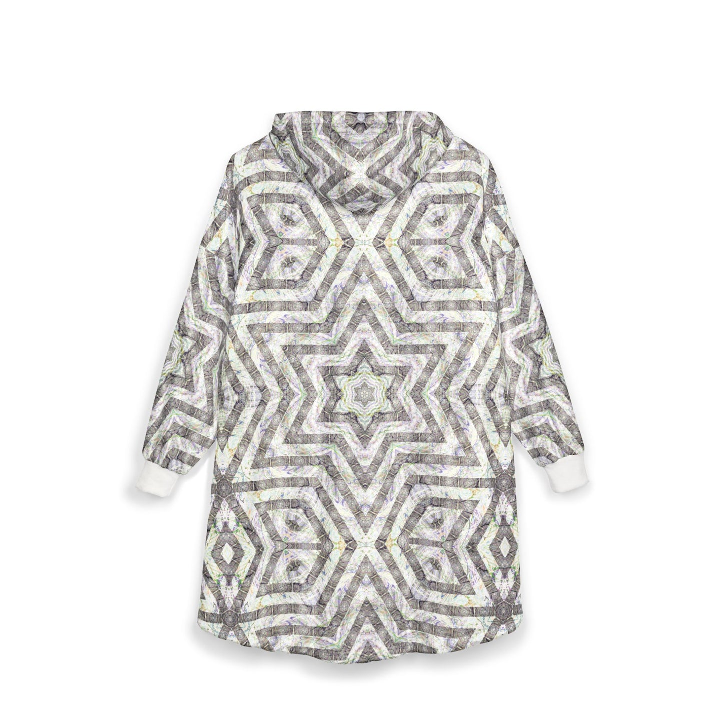 Unisex Hooded Blanket - Kaleidoscope P5 No. 19