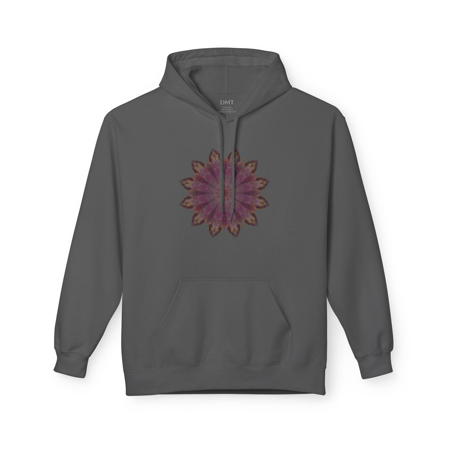 Unisex Midweight Softstyle Fleece Hoodie - Love Light Mandalas No.6