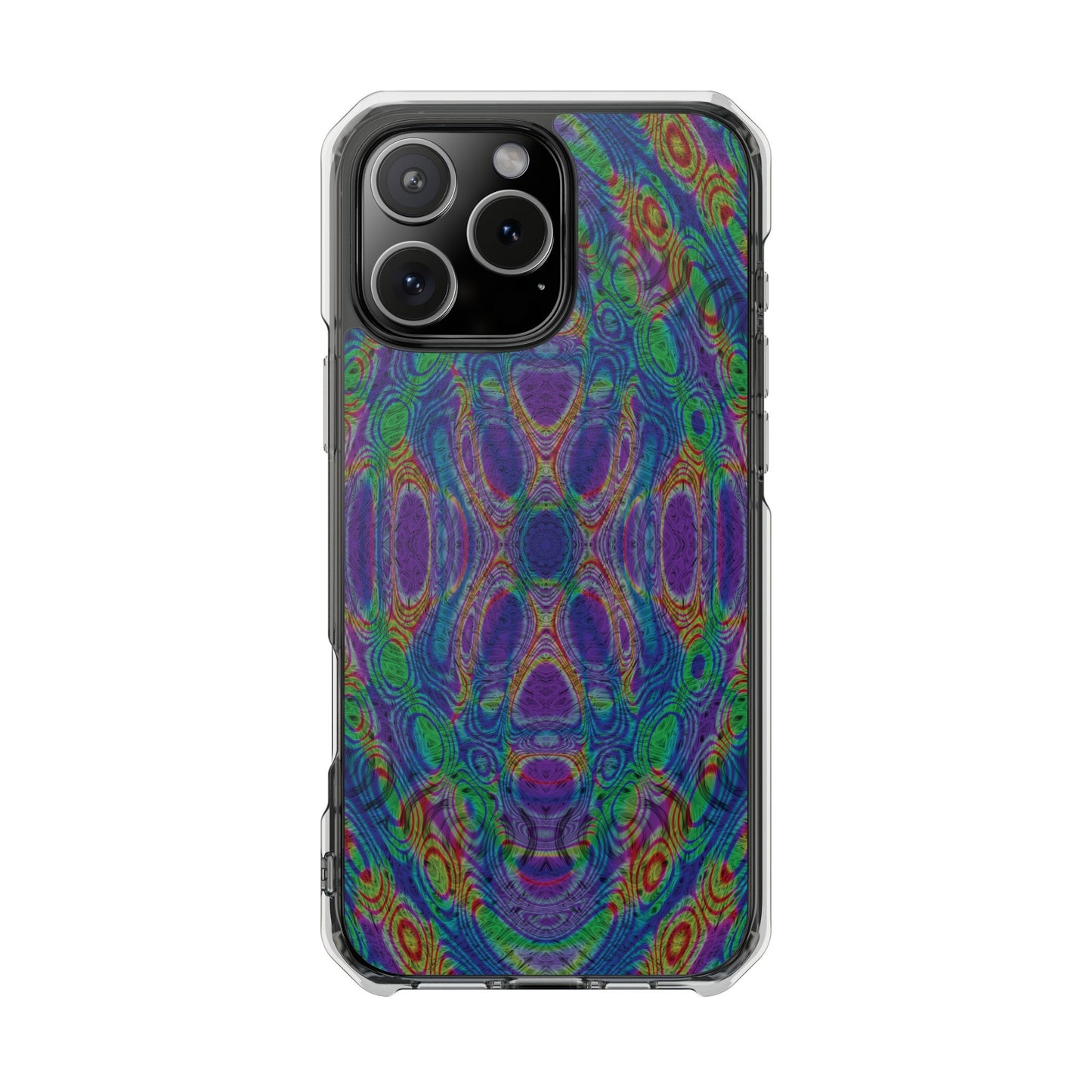 iPhone 16 Magnetic Clear Impact Case - DMT Seer No.18