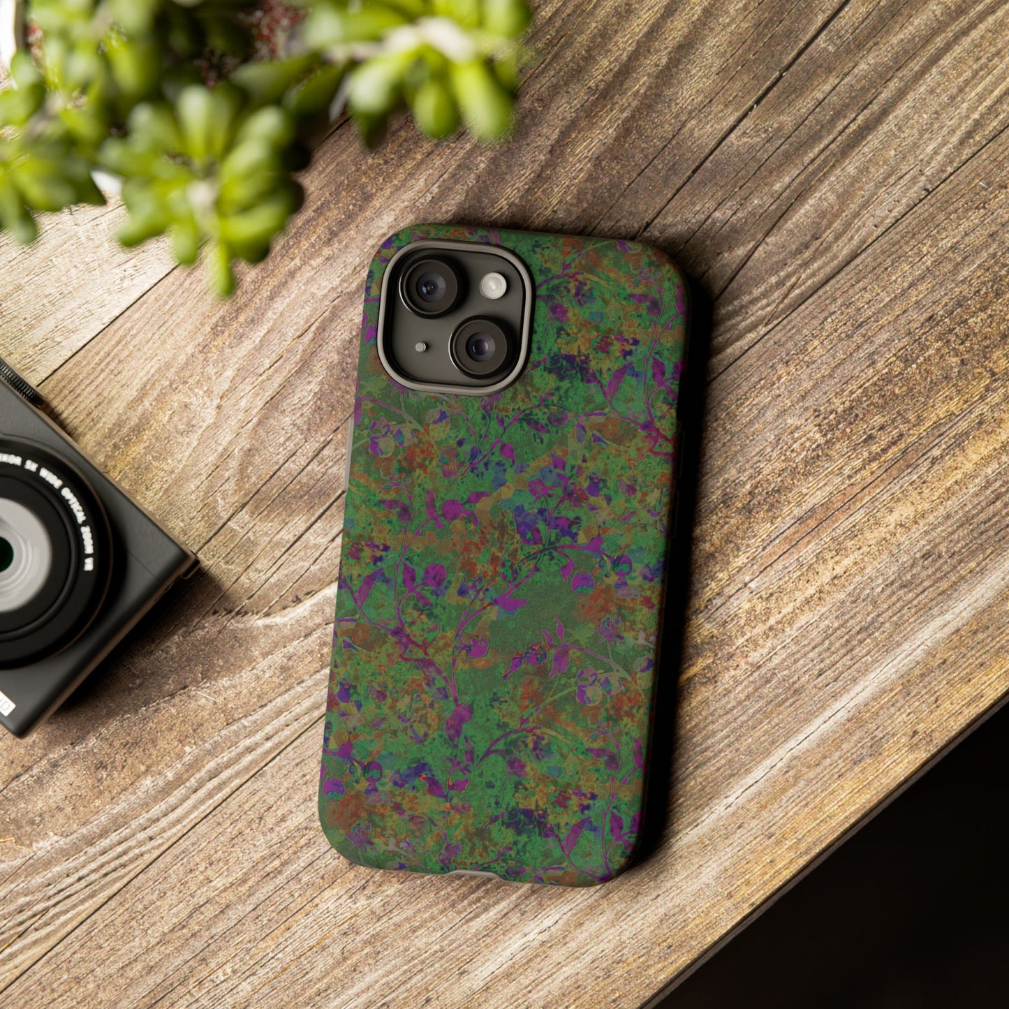iPhone 15 Tough Cases - Hidden Weave Series V3 No.24