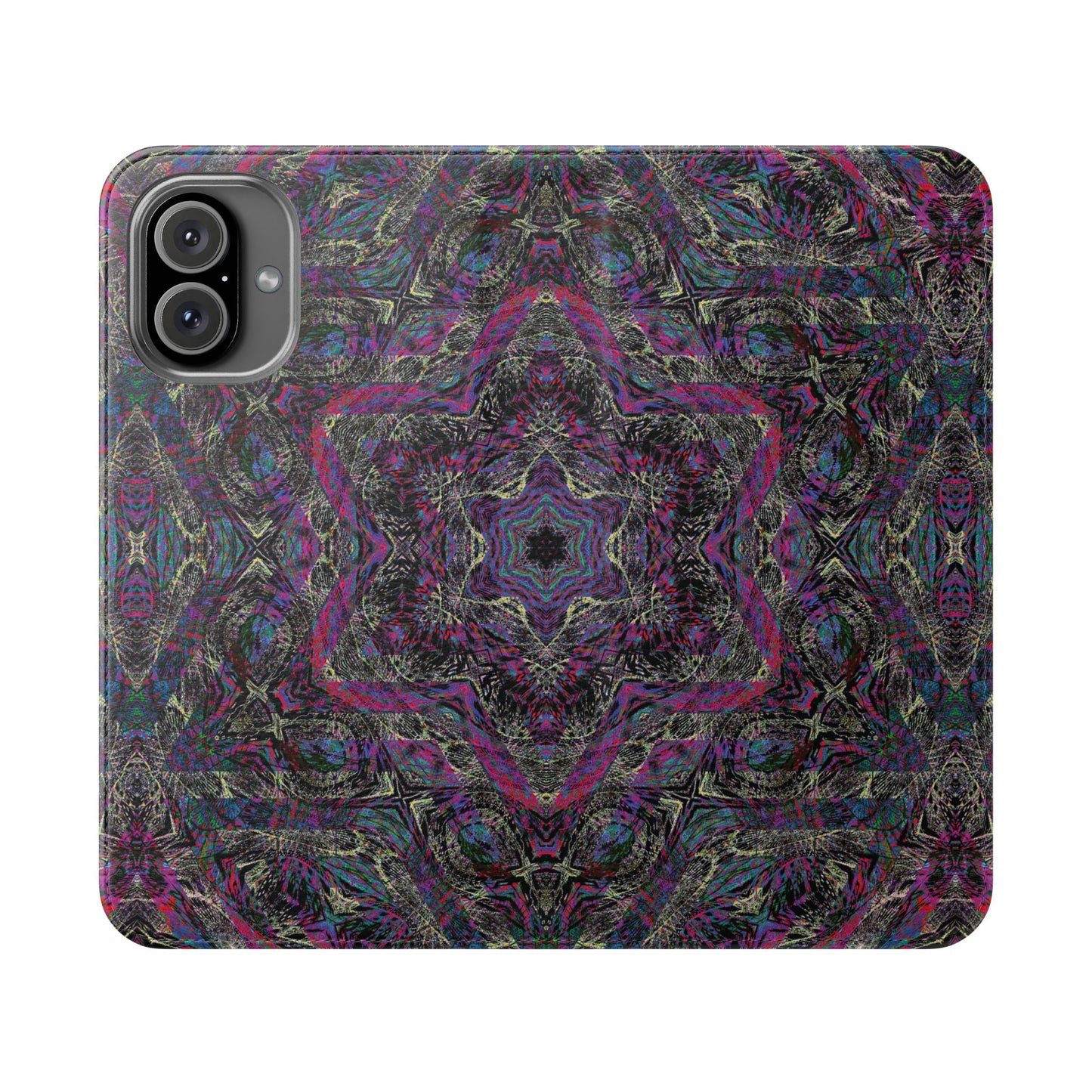 iPhone 16 Flip Case - P5 Kaleidoscopic No.33