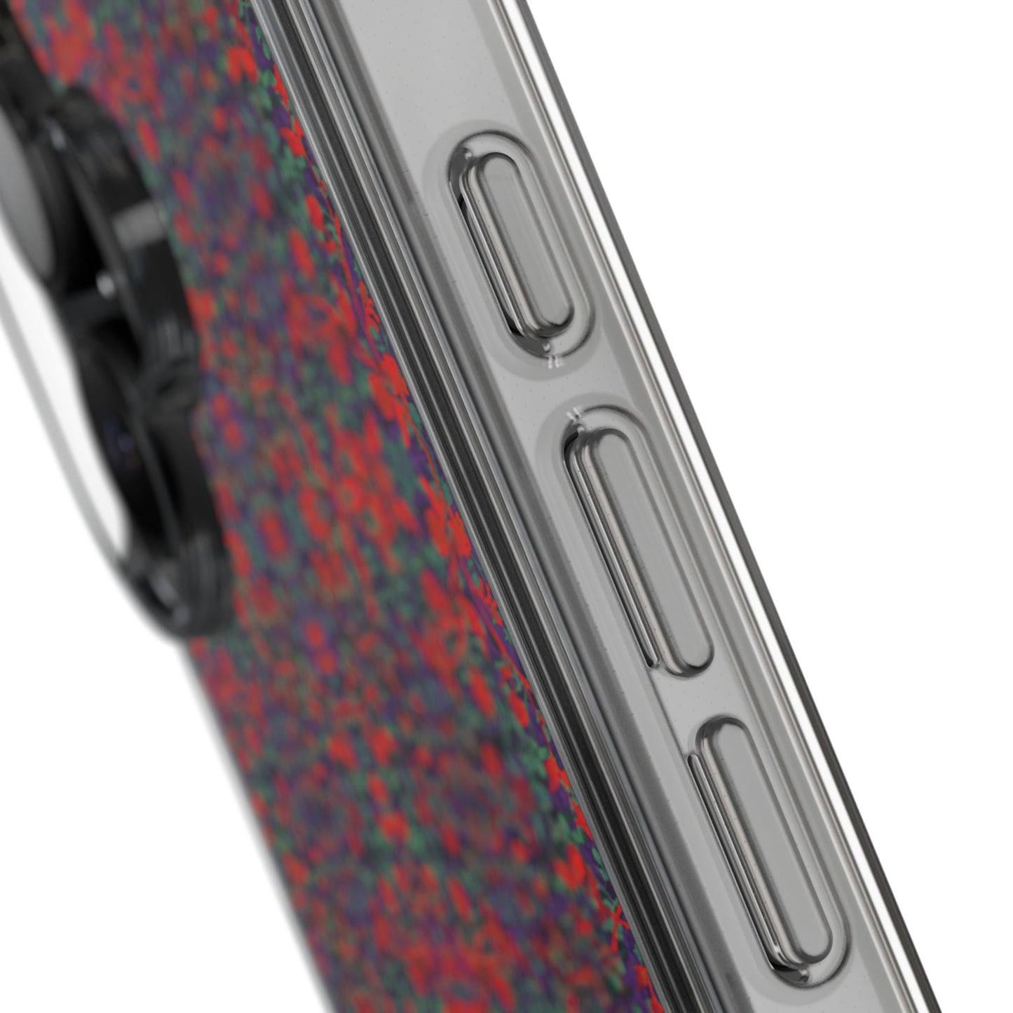 iPhone 16 Clear Case – Hidden Weave Series No.25