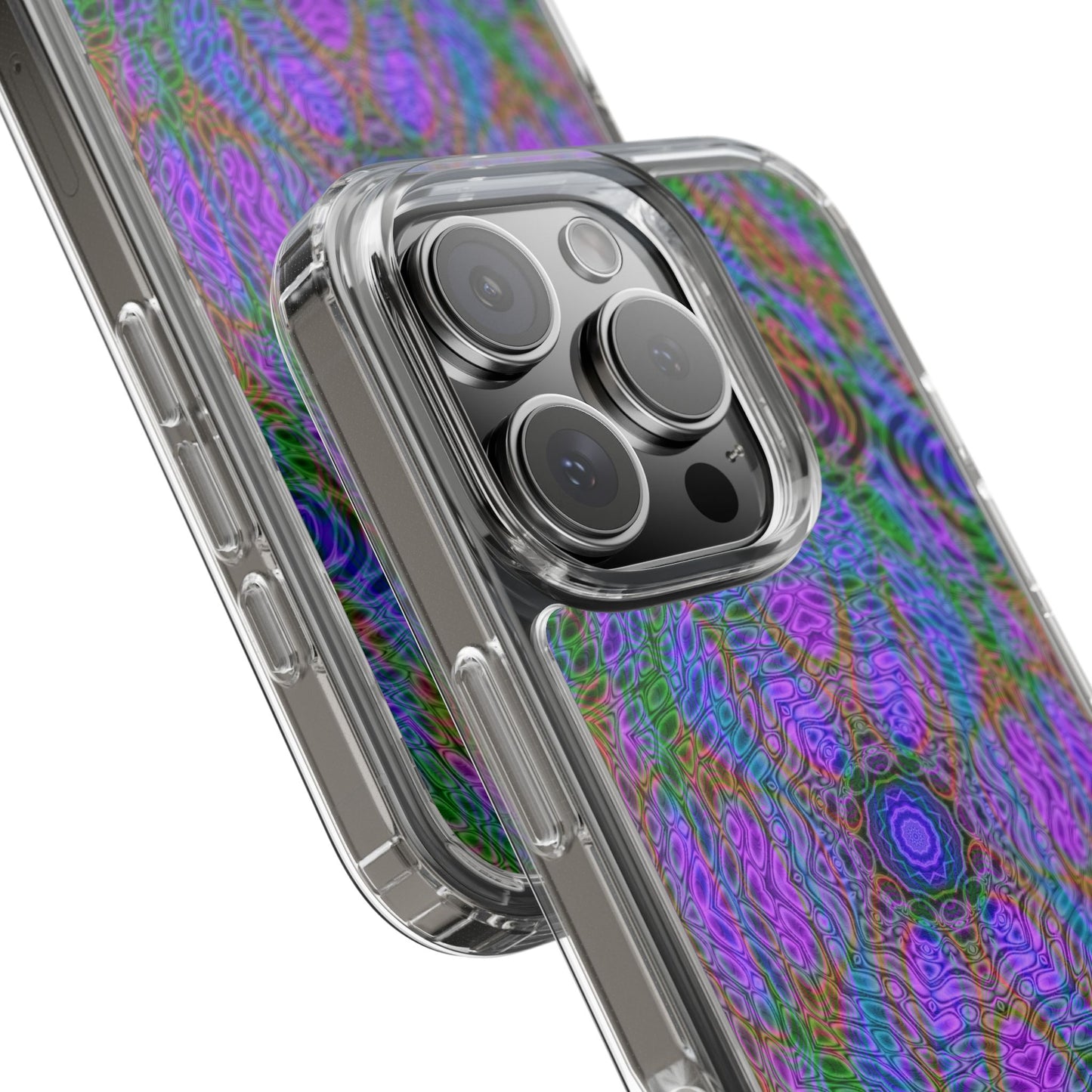 iPhone 16 Clear Case – DMT Seer No.21