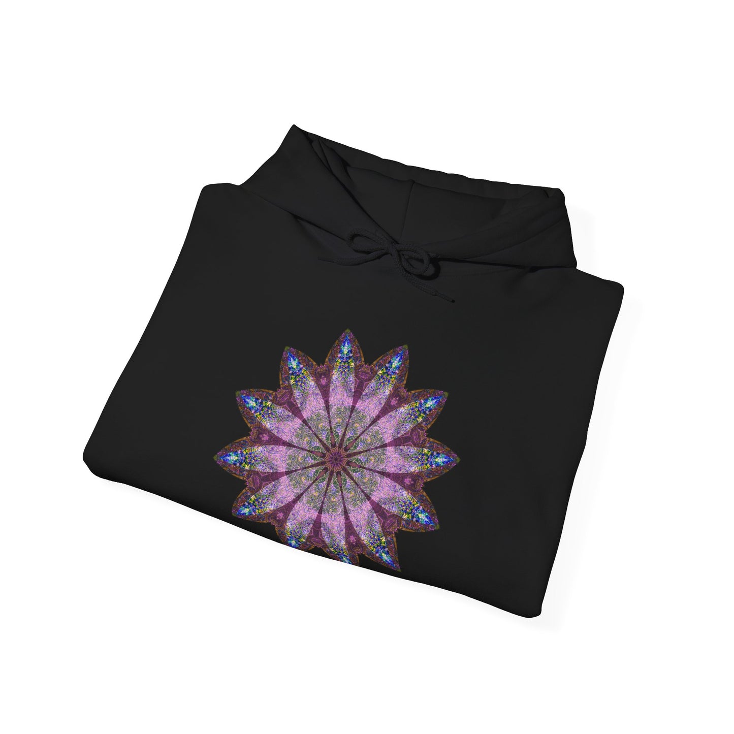 Unisex Heavy Blend™ Hooded Sweatshirt - Love Light Mandalas No.19