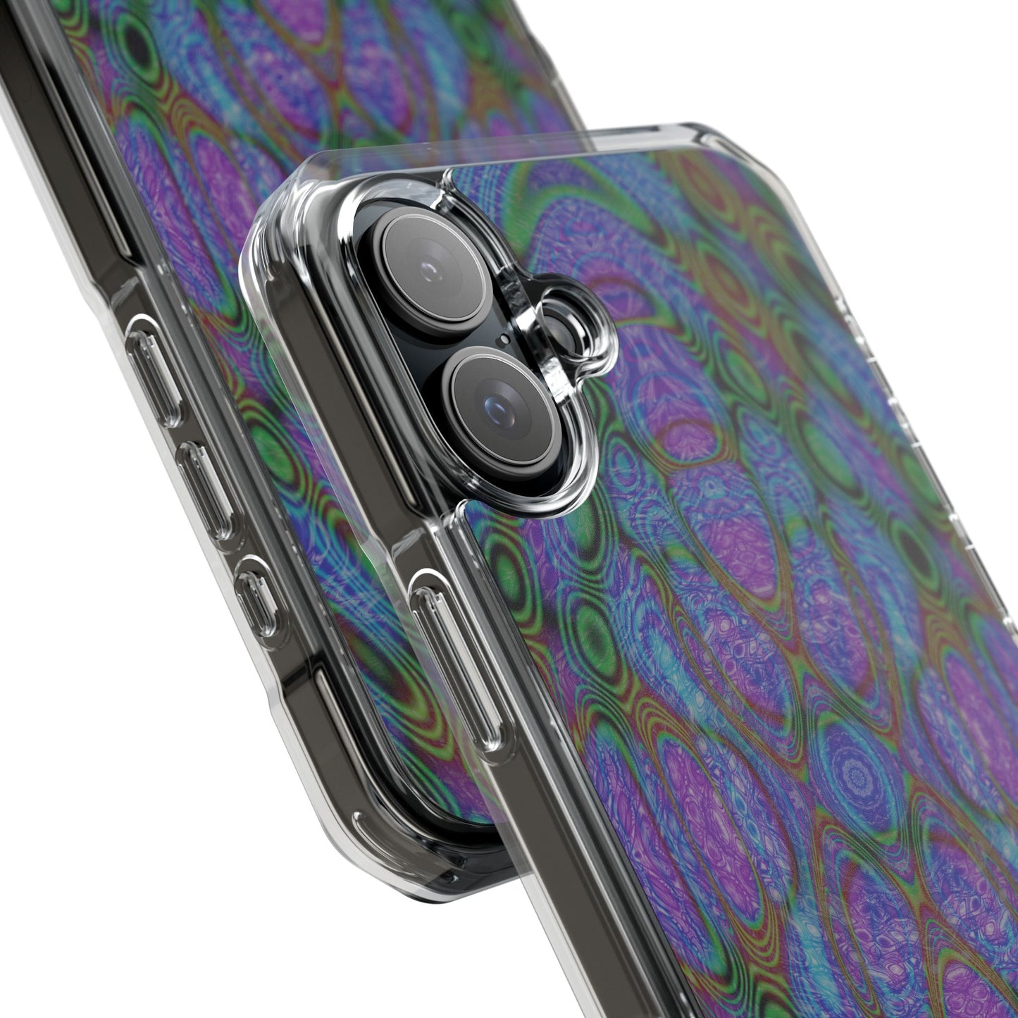 iPhone 16 Magnetic Clear Impact Case - DMT Seer No.17