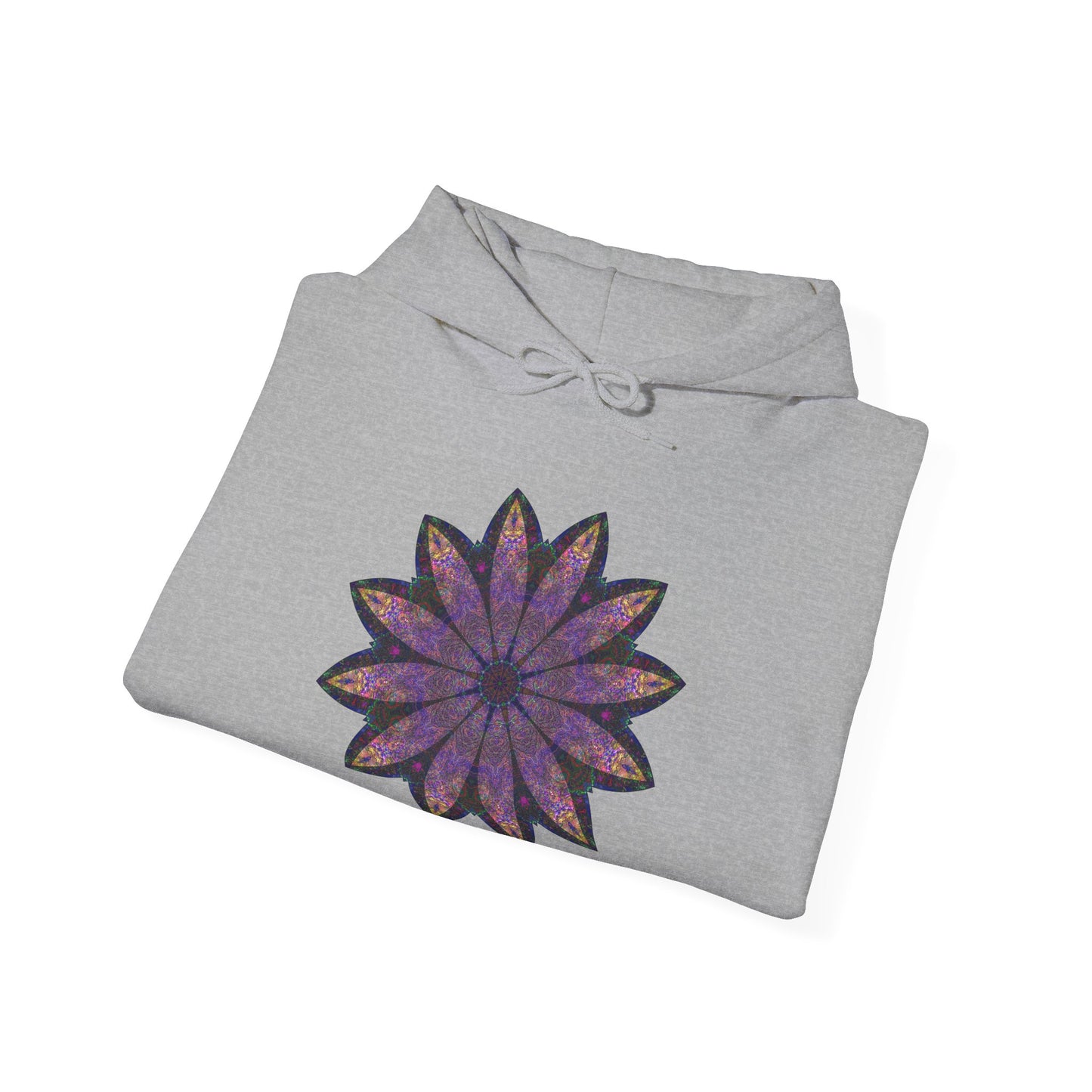 Unisex Heavy Blend™ Hooded Sweatshirt - Love Light Mandalas No.24