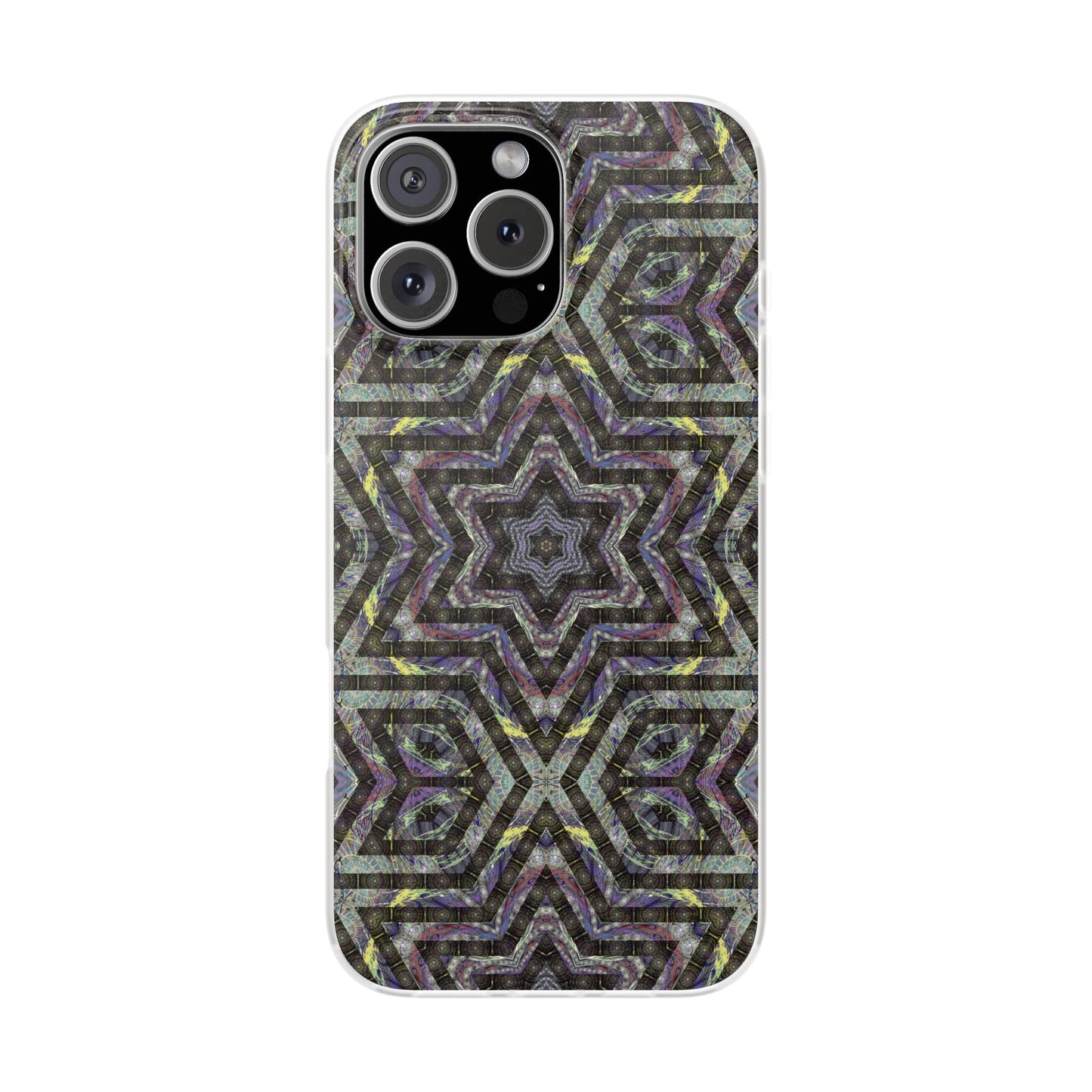iPhone 16 Flexi Case - P5 Kaleidoscopic No.1