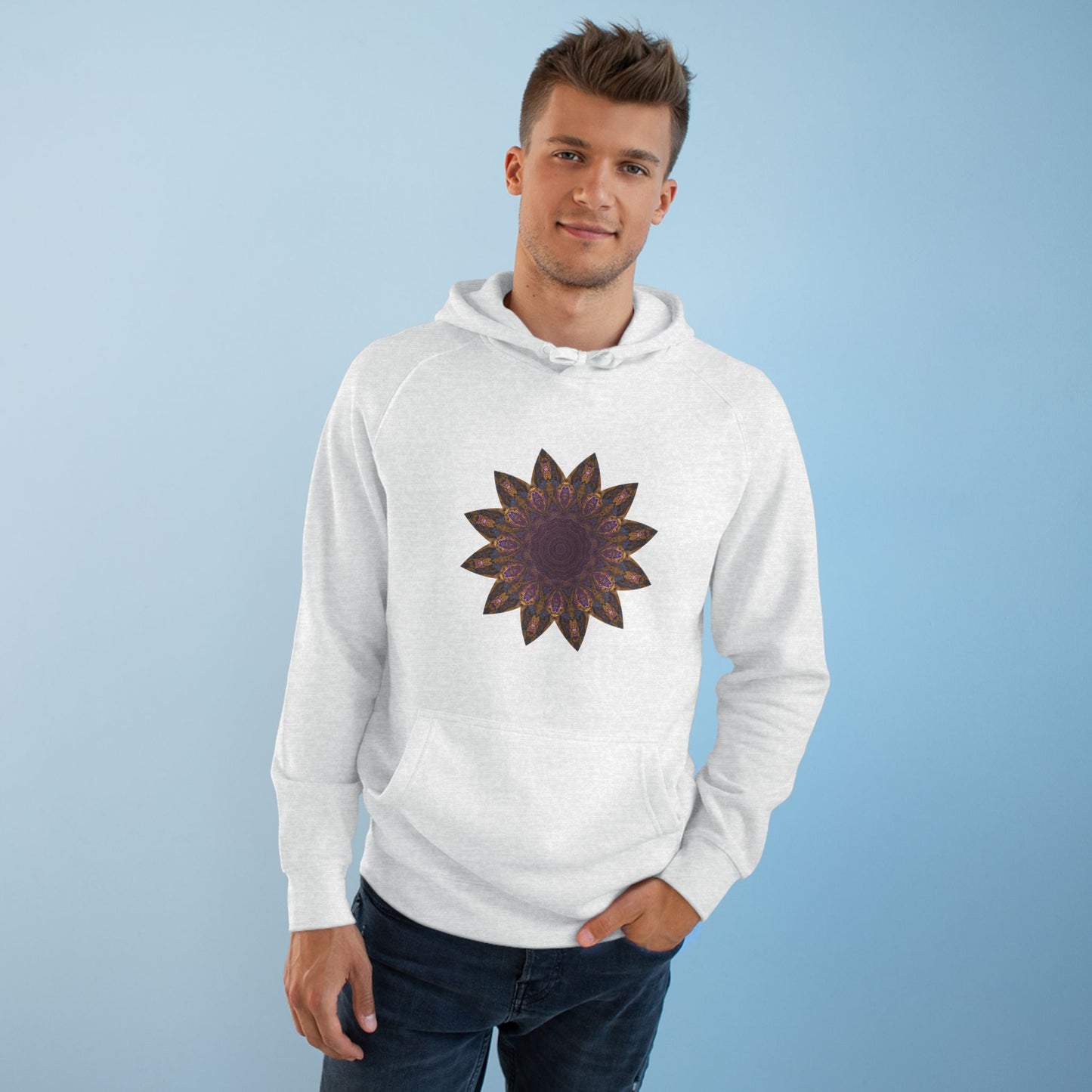 Unisex Supply Hoodie - Love Light Mandalas No.1