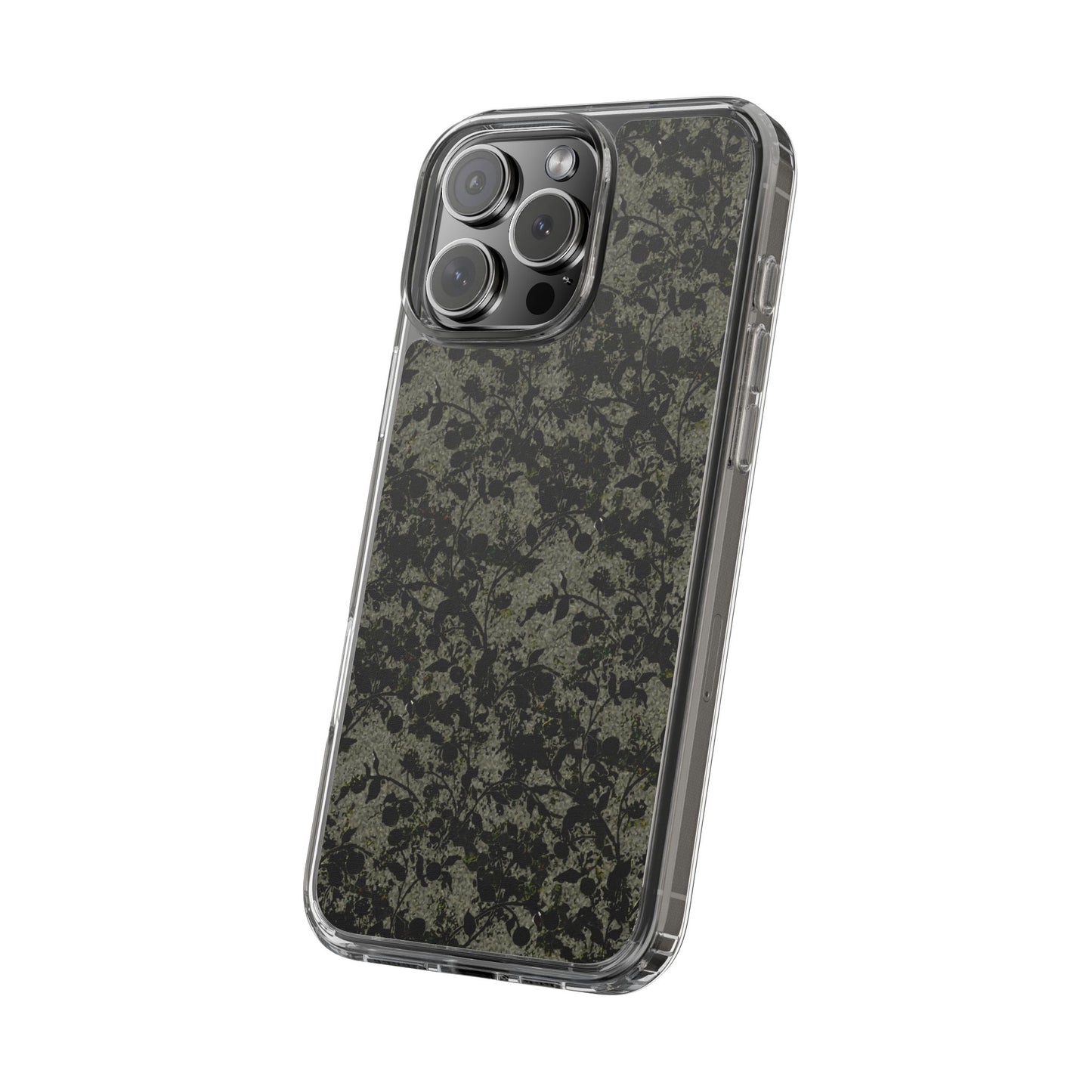 iPhone 16 Clear Case – Hidden Weave Series V3 No.25