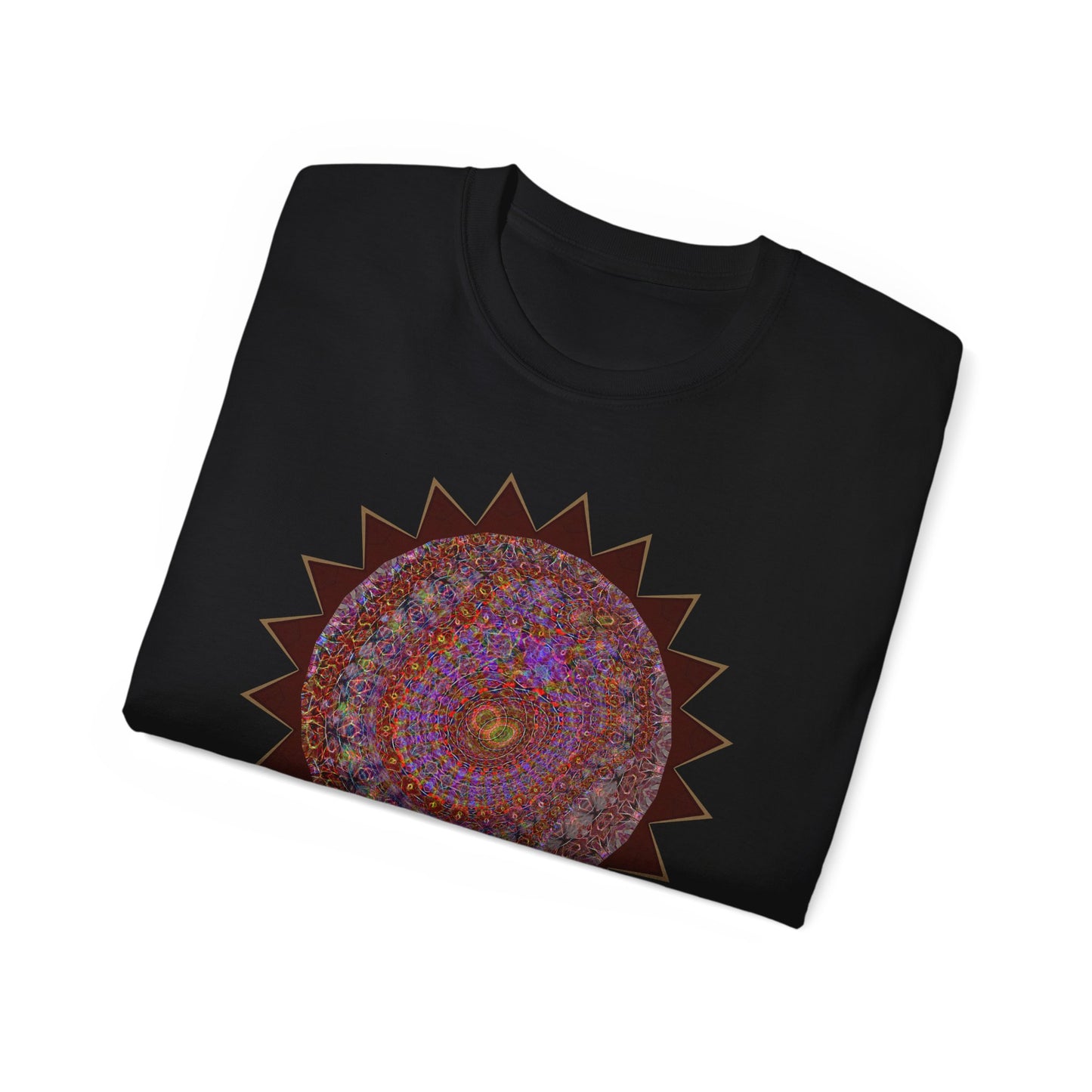 Unisex Ultra Cotton Tee - Mycelium Mandalas No.M18K4