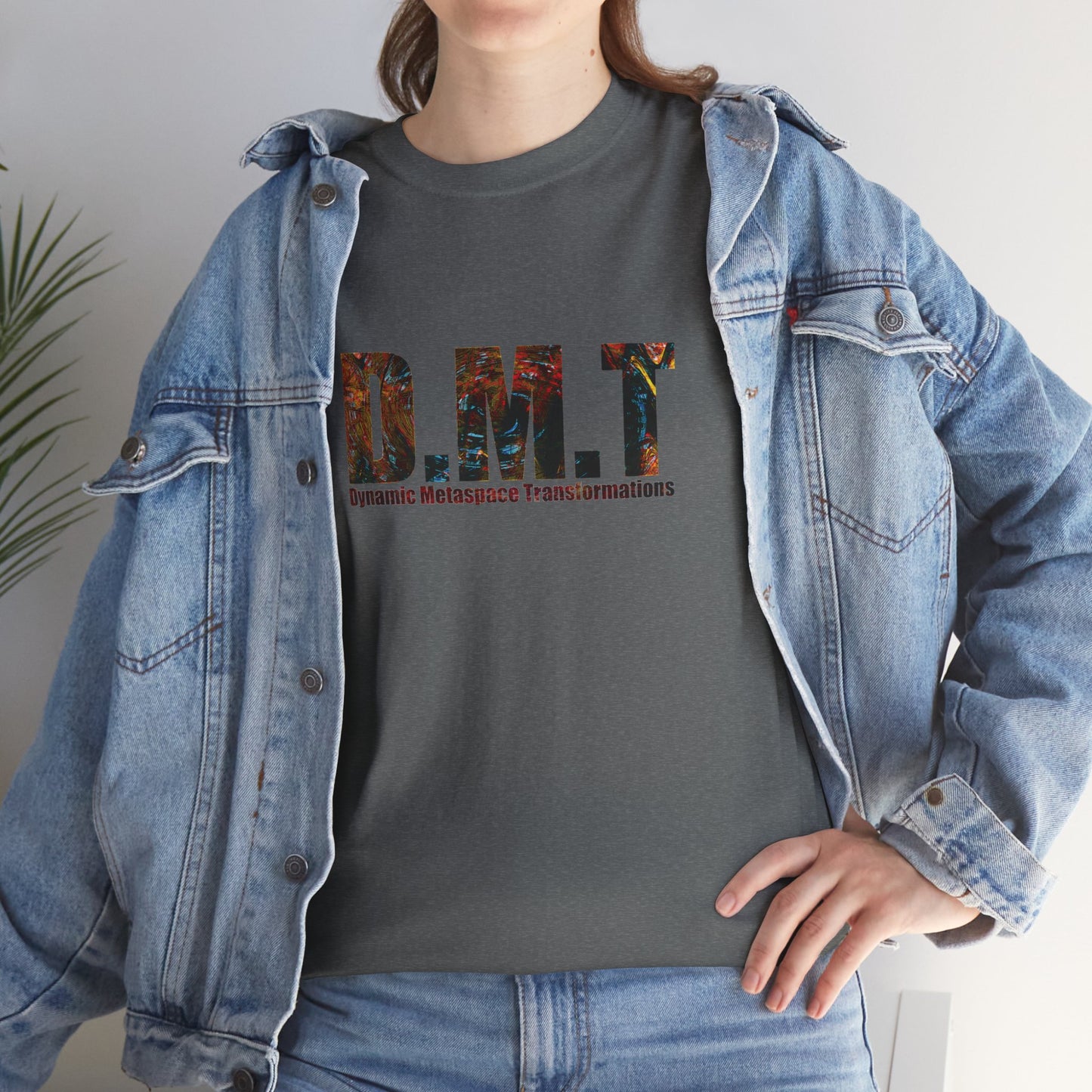 Unisex Heavy Cotton Tee - DMT Dynamic No.2
