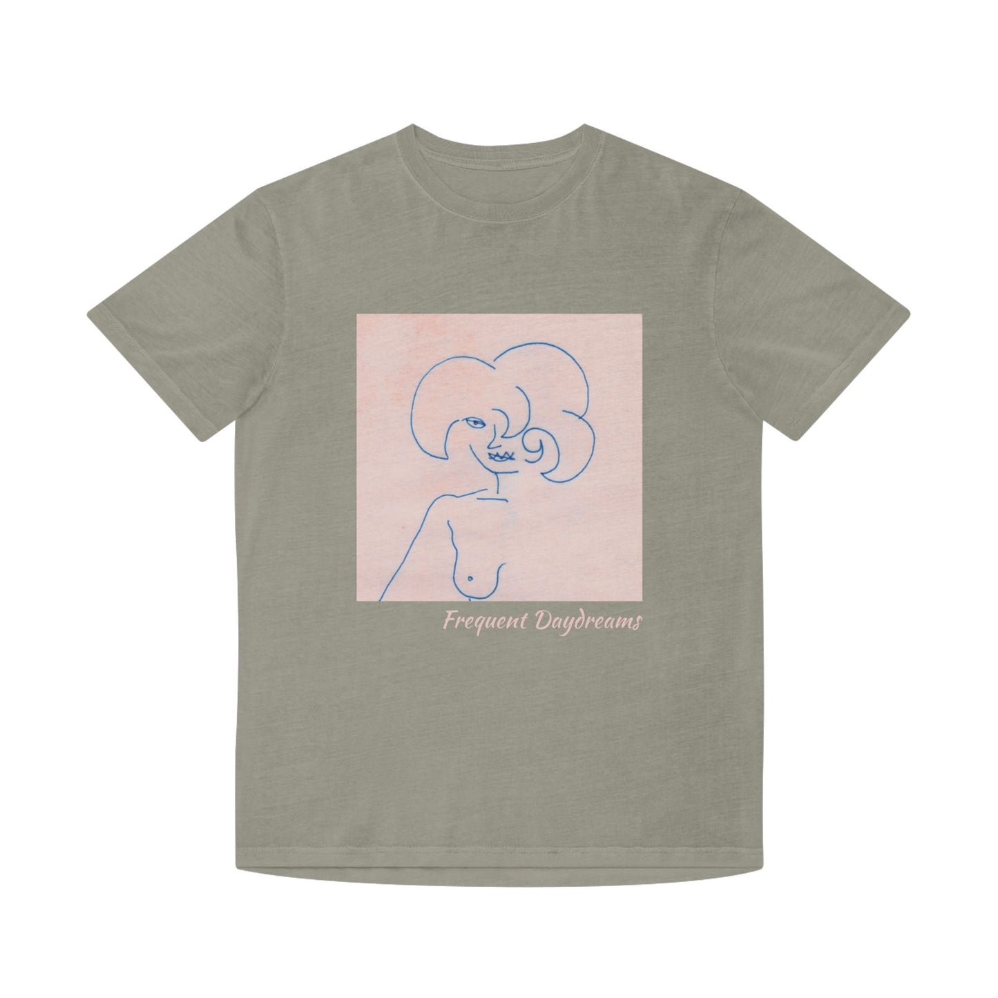 Unisex Faded Shirt - Frequent Daydreams Sketch No.45