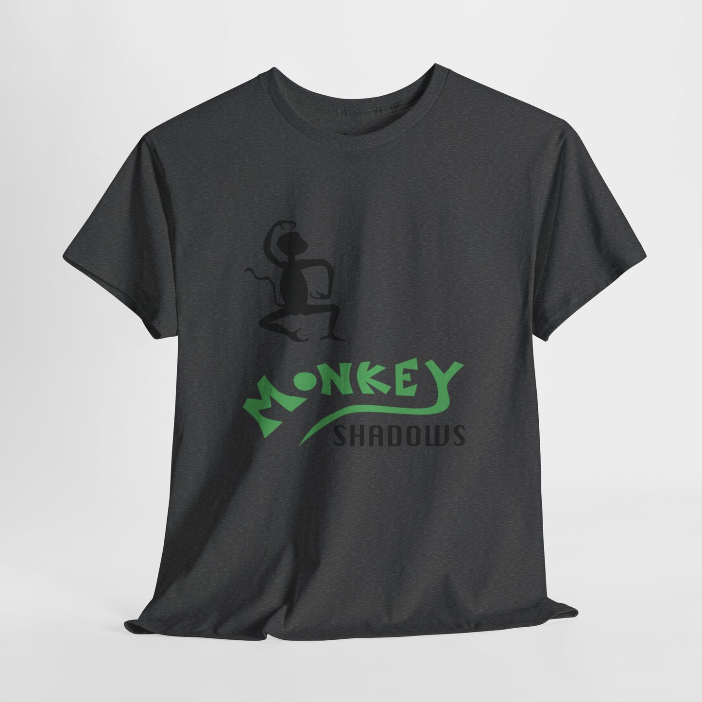 Unisex Heavy Cotton Tee - Monkey Shadows