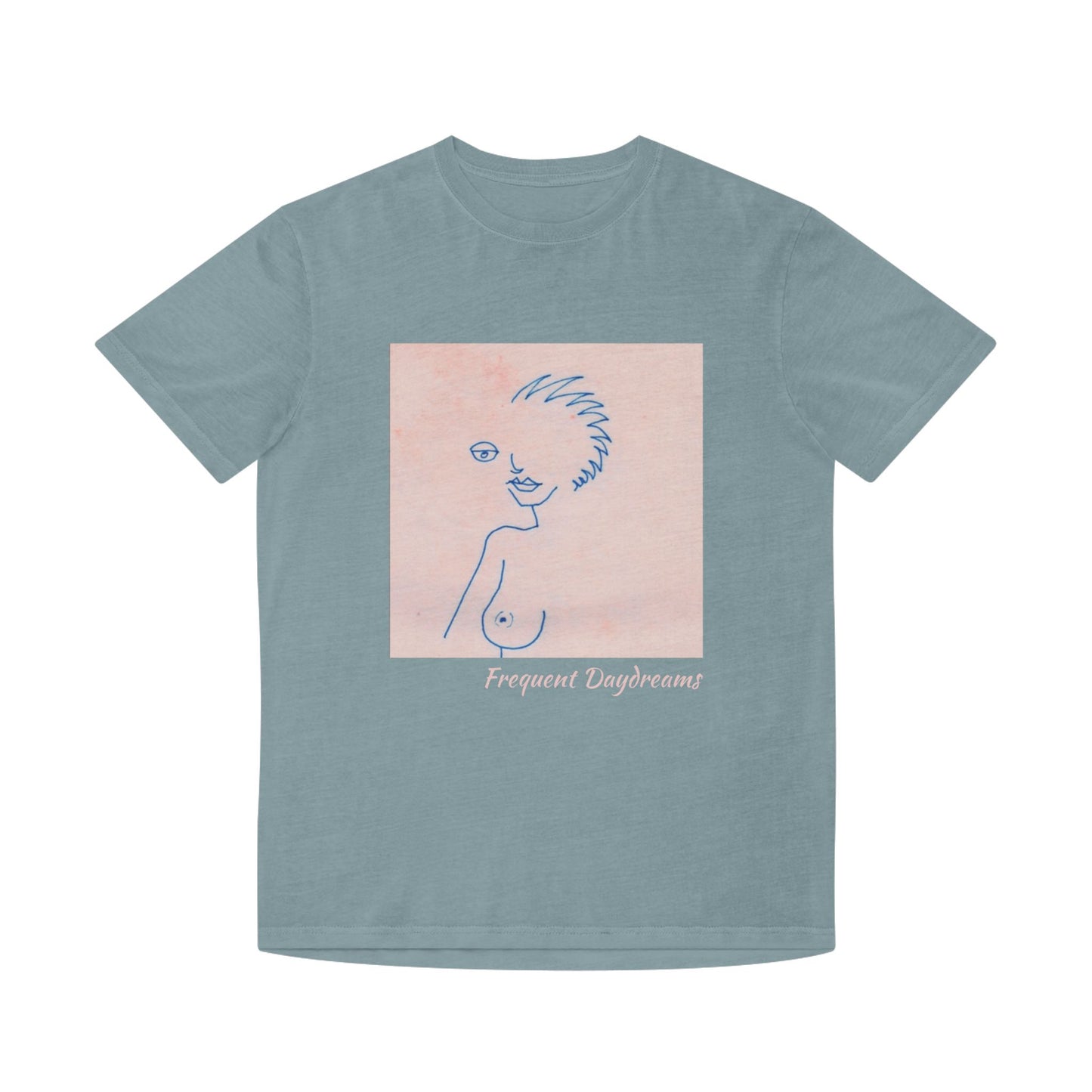 Unisex Faded Shirt - Frequent Daydreams Sketch No.46