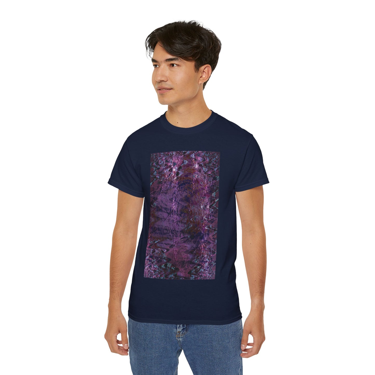 Unisex Ultra Cotton Tee - Love Light Fractals No.6