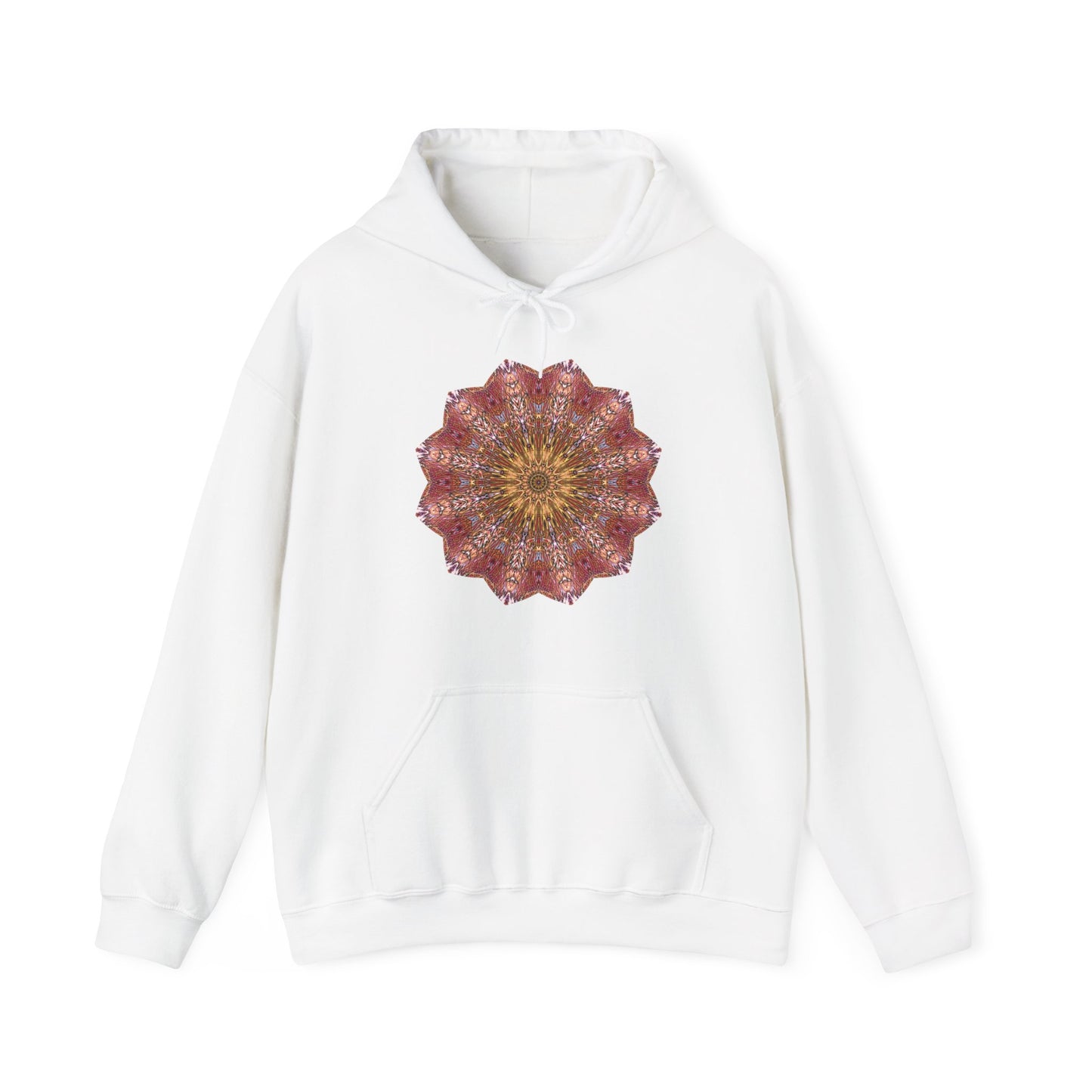 Unisex Heavy Blend™ Hooded Sweatshirt - Starflower Mandalas No.2