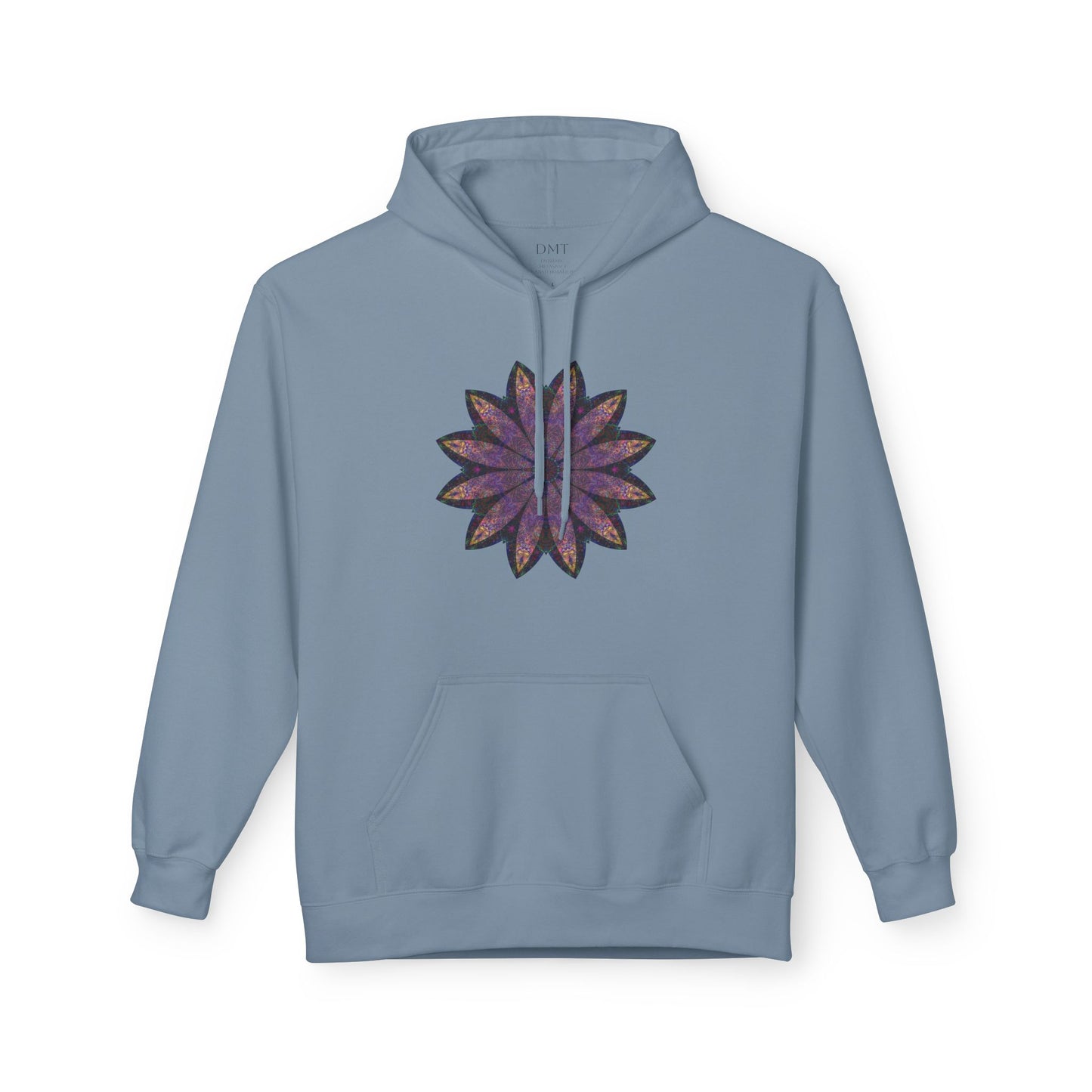 Unisex Midweight Softstyle Fleece Hoodie - Love Light Mandalas No.24