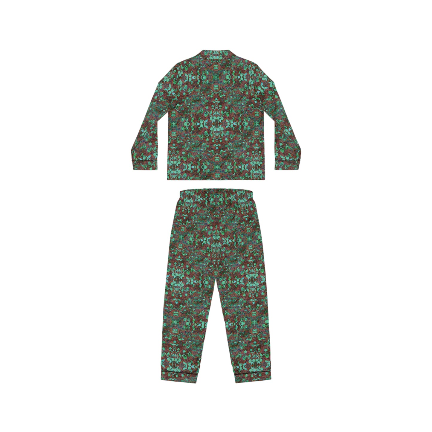 Women's Satin Pajamas - Hidden Weave No.29