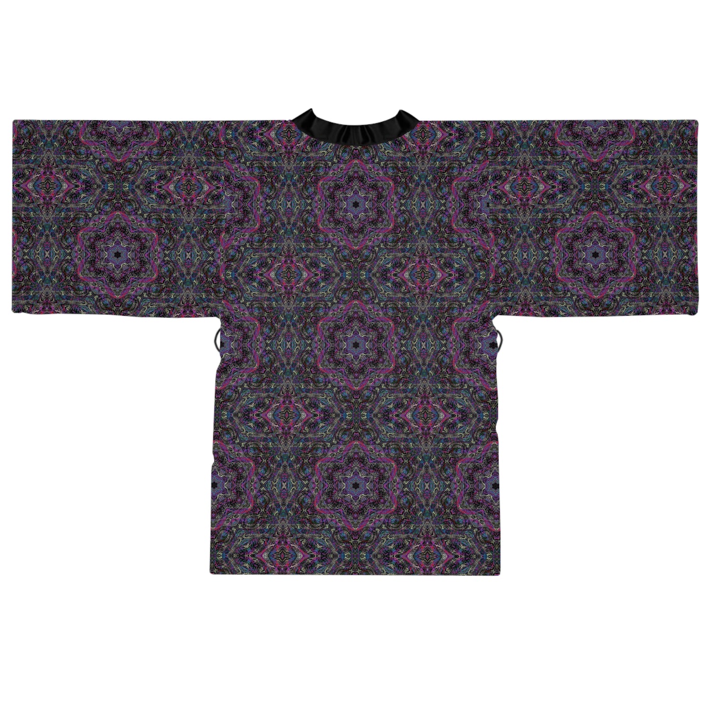 Long Sleeve Kimono Robe - P5 Kaleidoscopic No.33