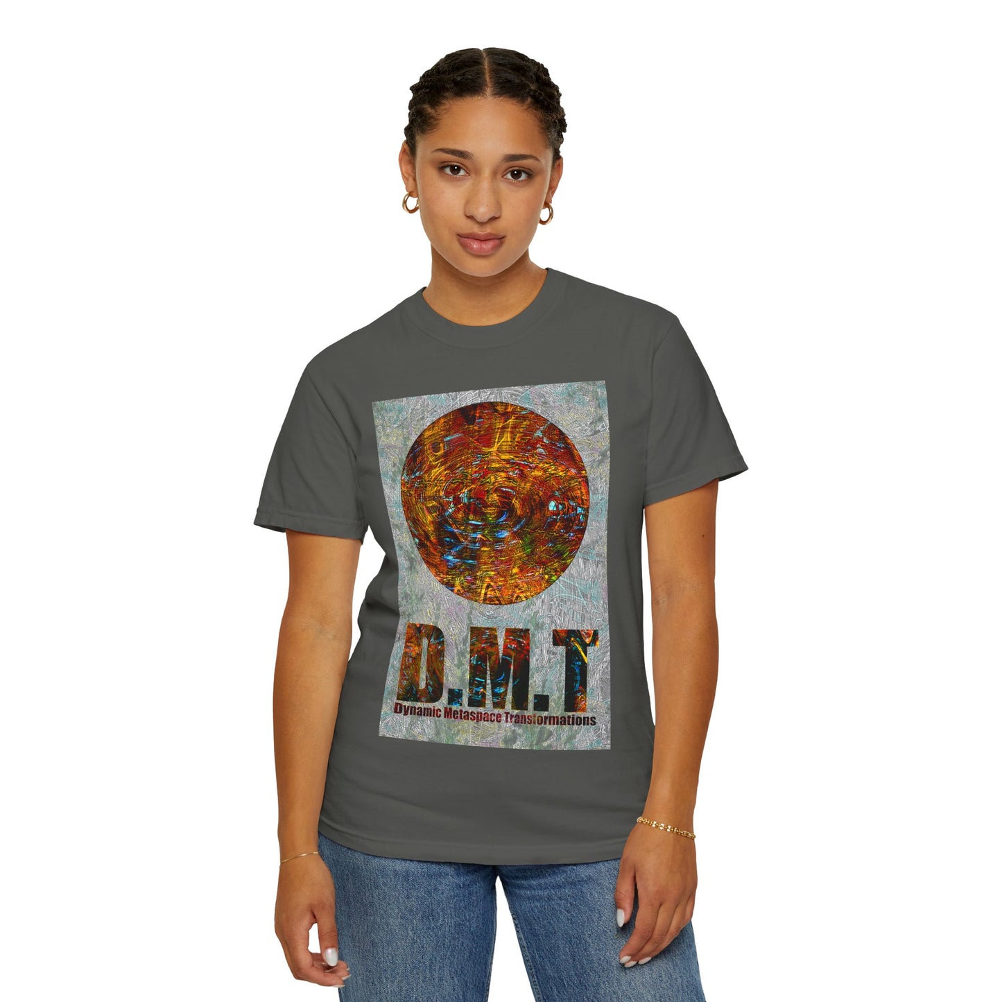 Unisex Garment-Dyed T-shirt - DMT Spheres No.1