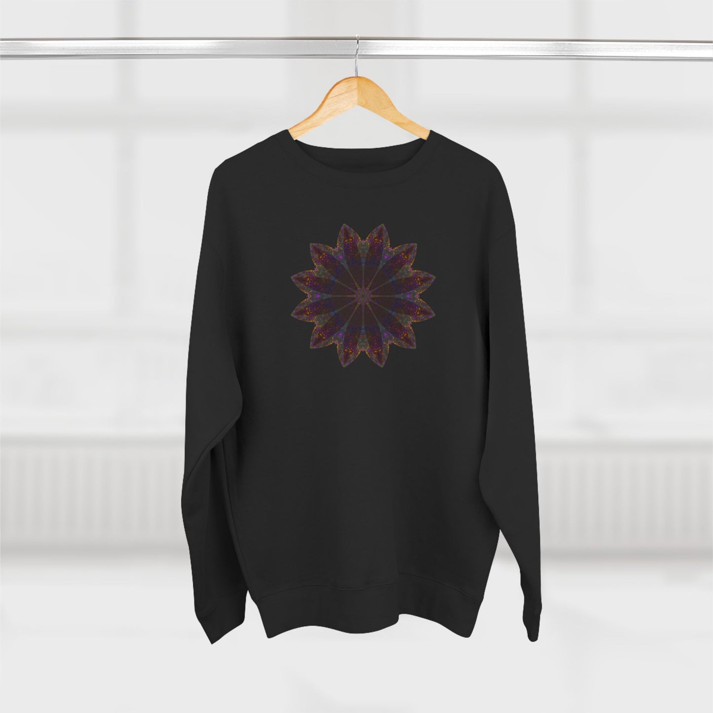 Unisex Crewneck Sweatshirt - Love Light Mandalas No.10