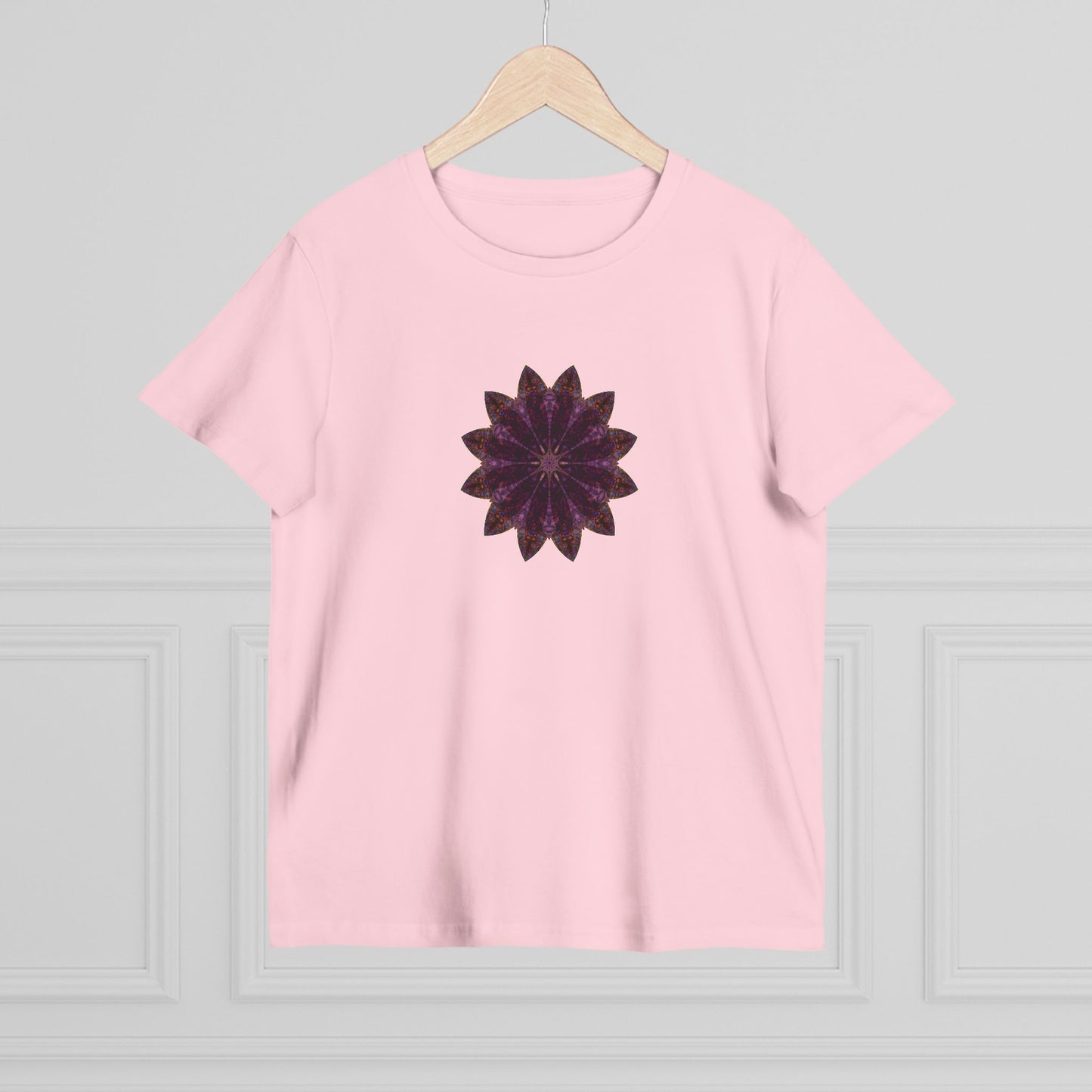 Women’s Maple Tee - Love Light Mandalas No.15