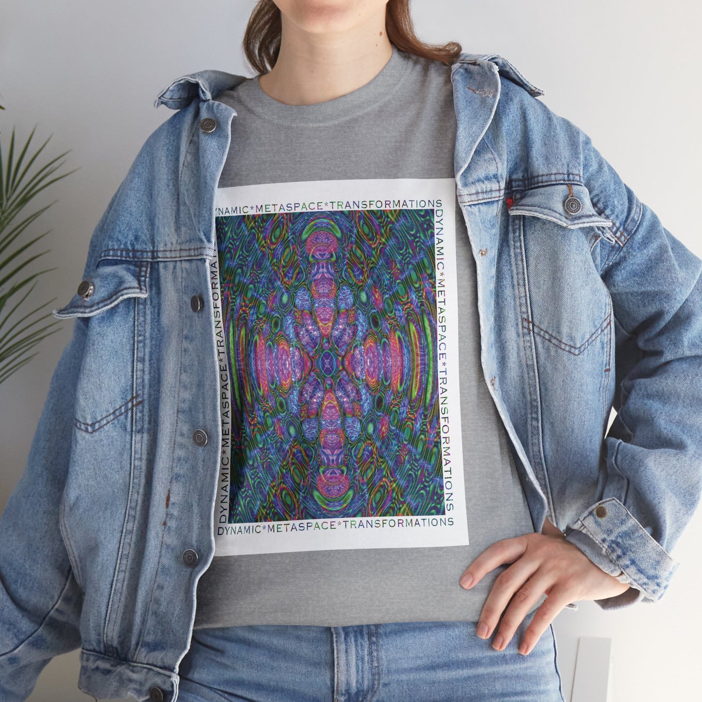 Unisex Heavy Cotton Tee - DMT Seer No.26