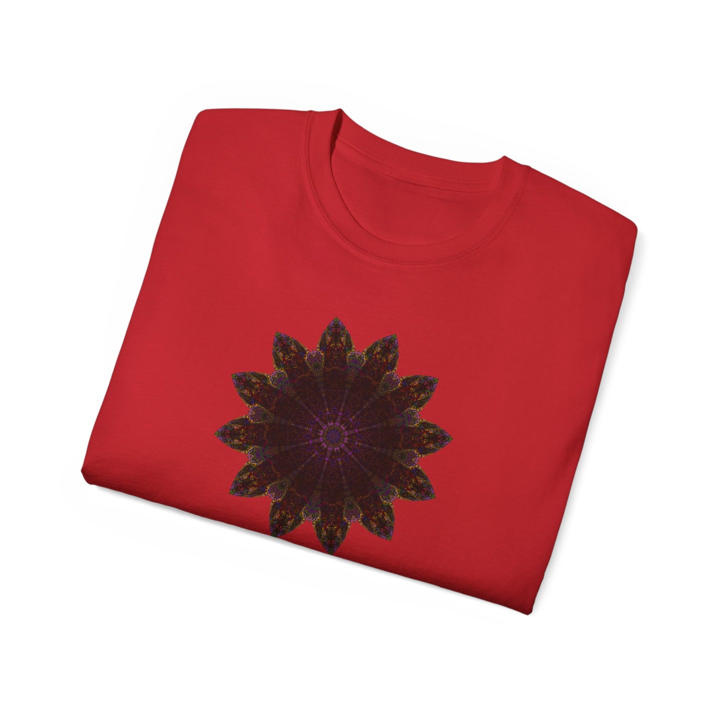 Unisex Ultra Cotton Tee - Love Light Mandalas No.12