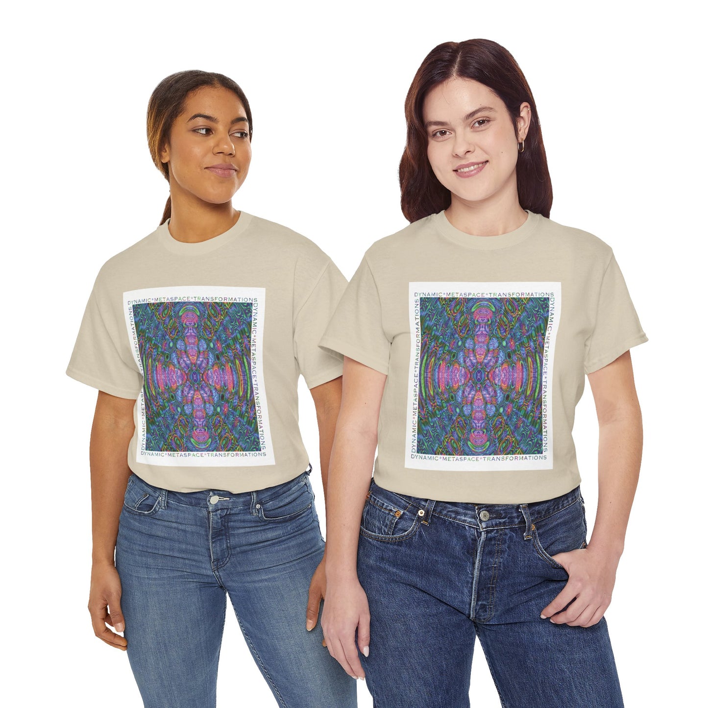 Unisex Heavy Cotton Tee - DMT Seer No.26