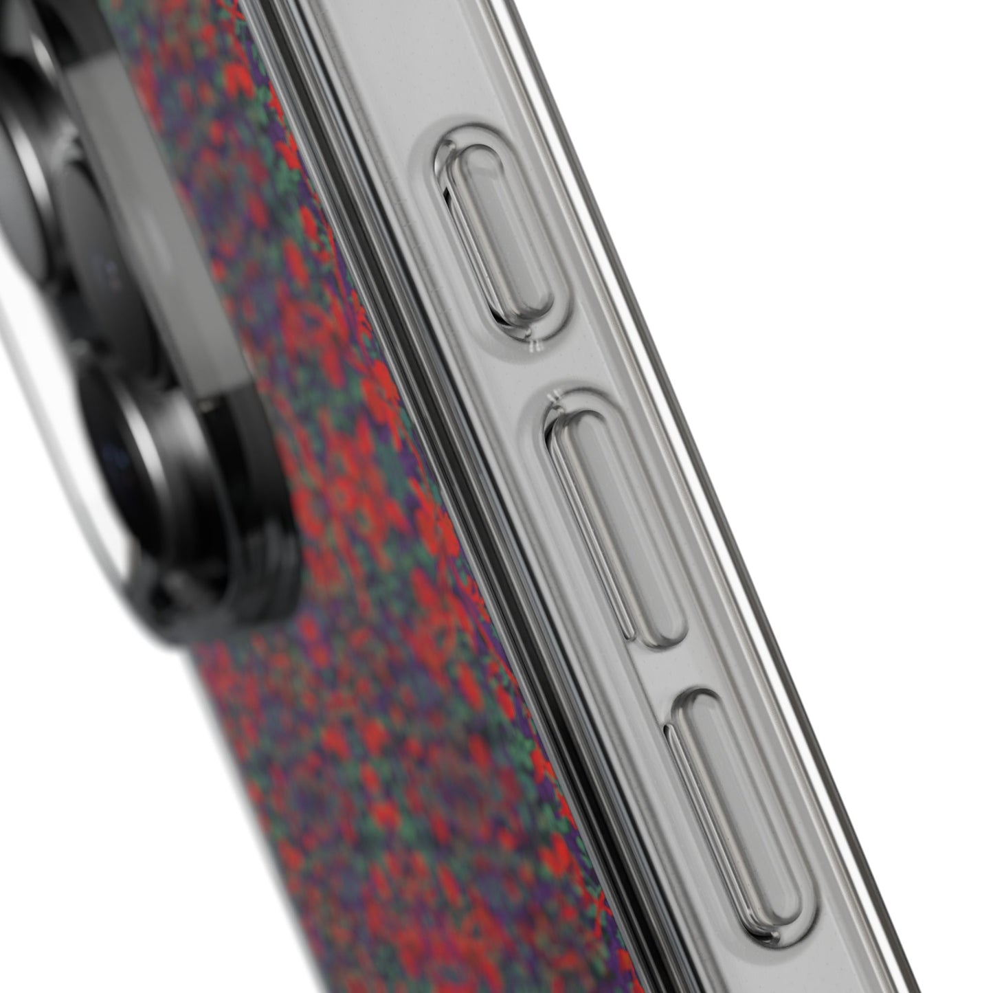 iPhone 16 Clear Case – Hidden Weave Series No.25