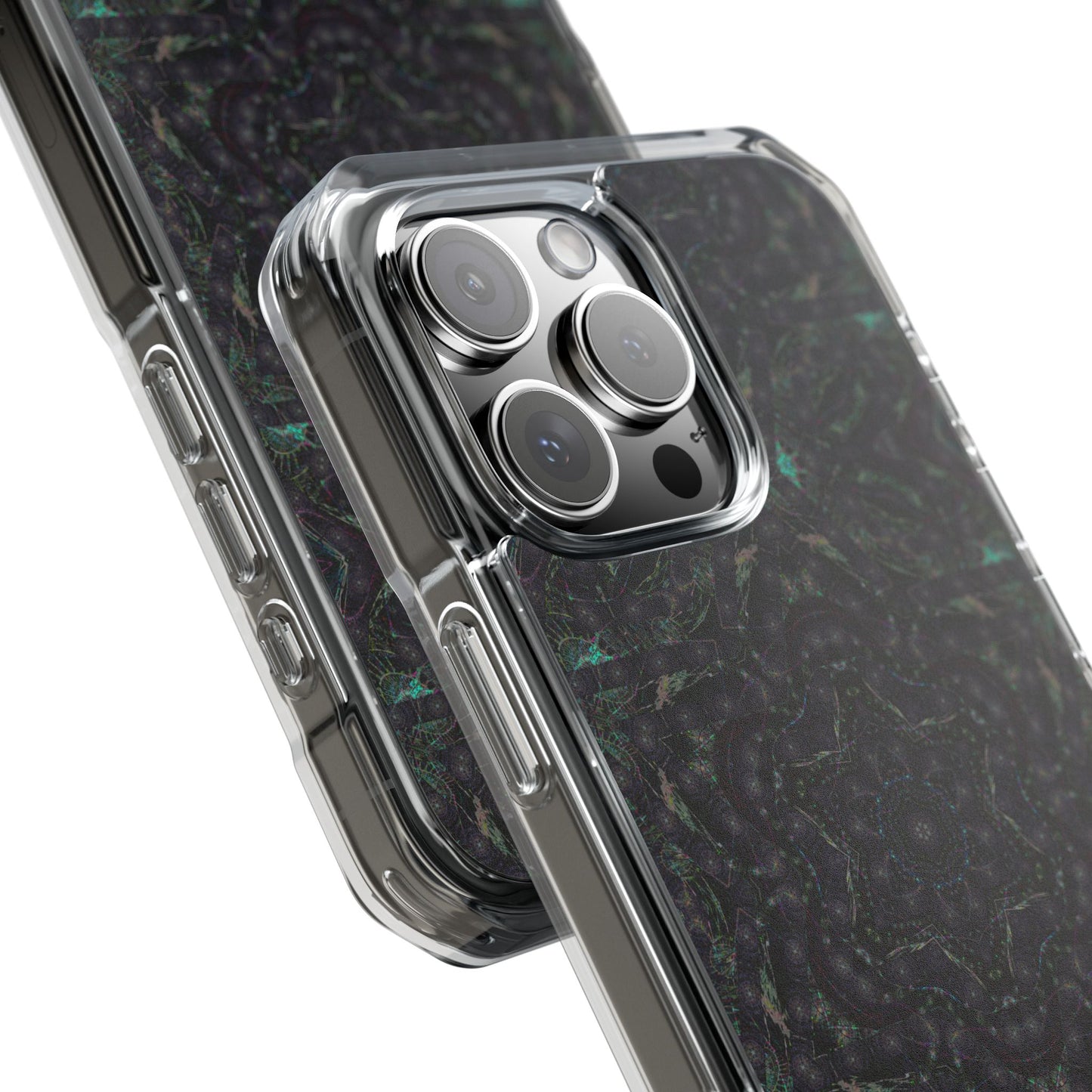 iPhone 16 Magnetic Clear Impact Case - P5 Kaleidoscopic No.31
