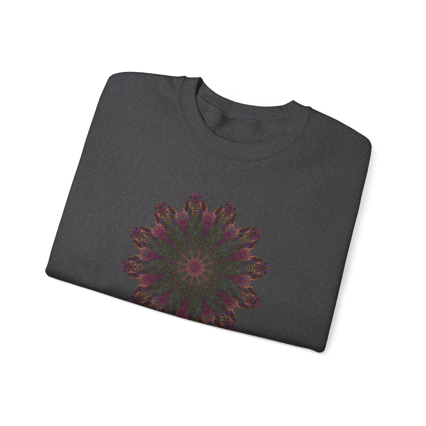 Unisex Heavy Blend™ Crewneck Sweatshirt - Love Light Mandalas No.7