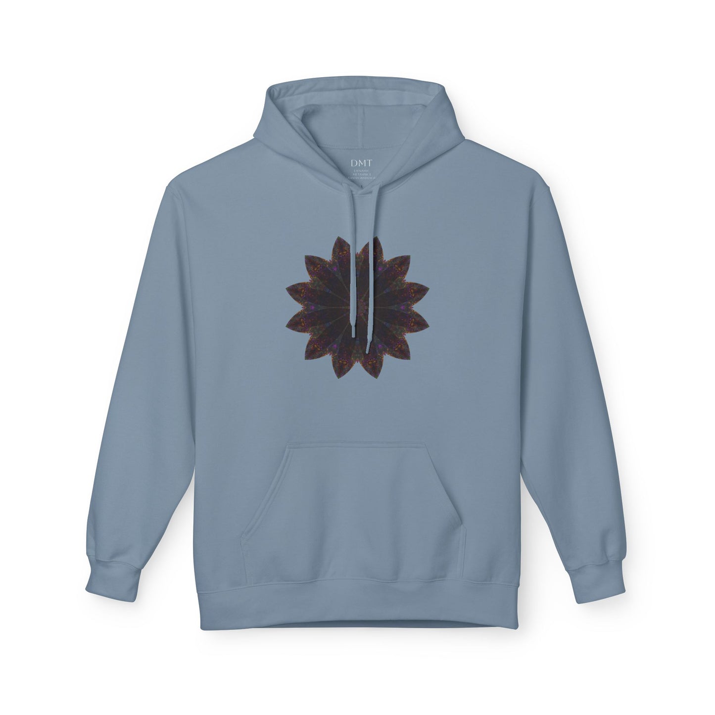 Unisex Midweight Softstyle Fleece Hoodie - Love Light Mandalas No.10