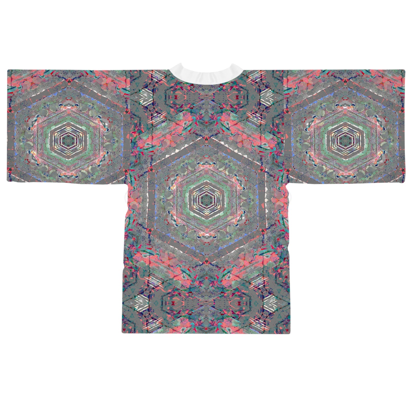 Long Sleeve Kimono Robe - DK Series No.9