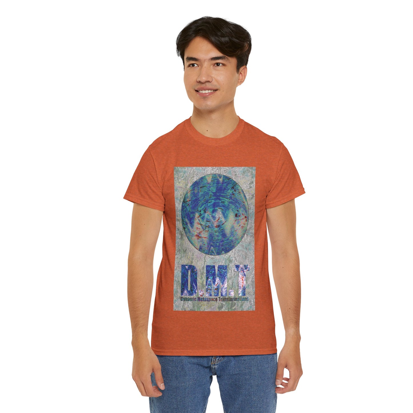 Unisex Heavy Cotton Tee - DMT Spheres No.2