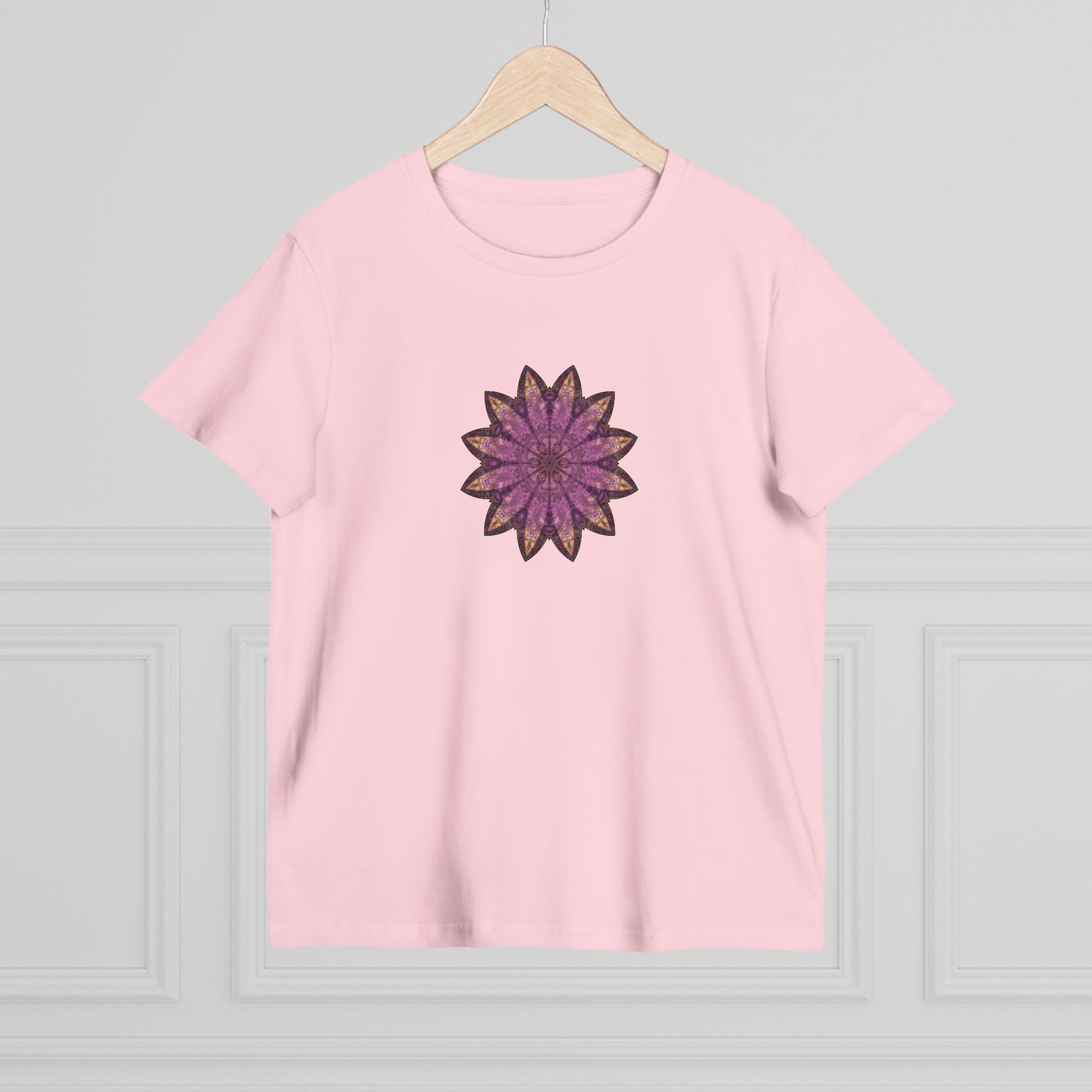 Women’s Maple Tee - Love Light Mandalas No.16