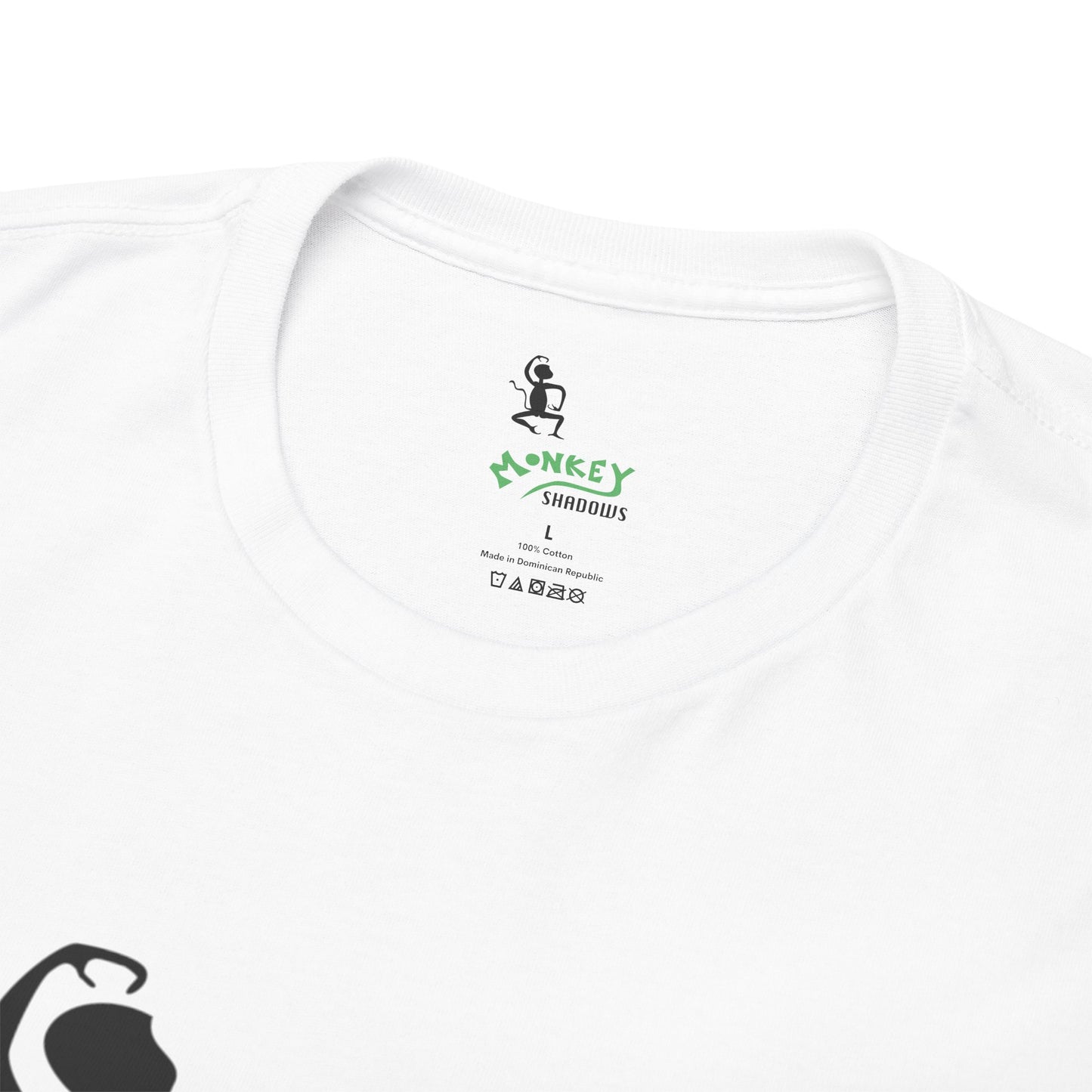 Unisex Heavy Cotton Tee - Monkey Shadows