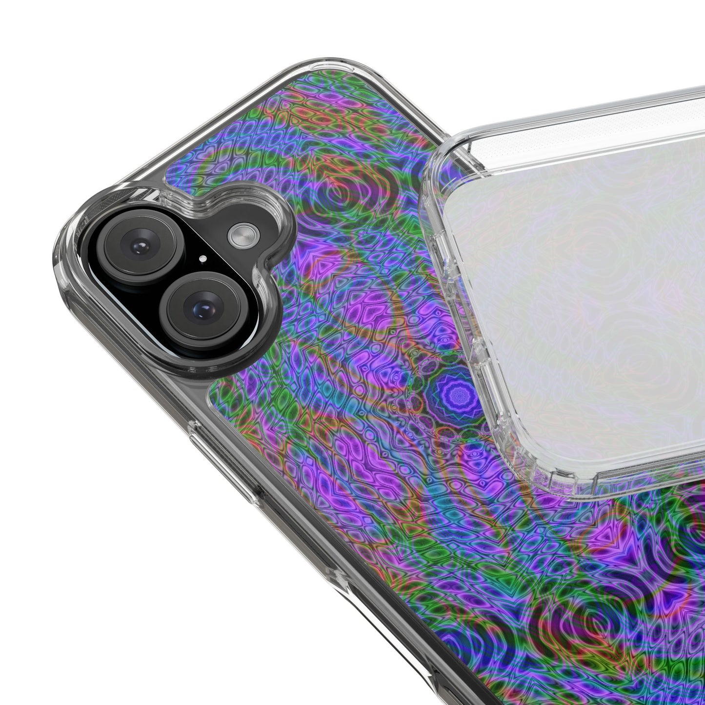 iPhone 16 Clear Case – DMT Seer No.21